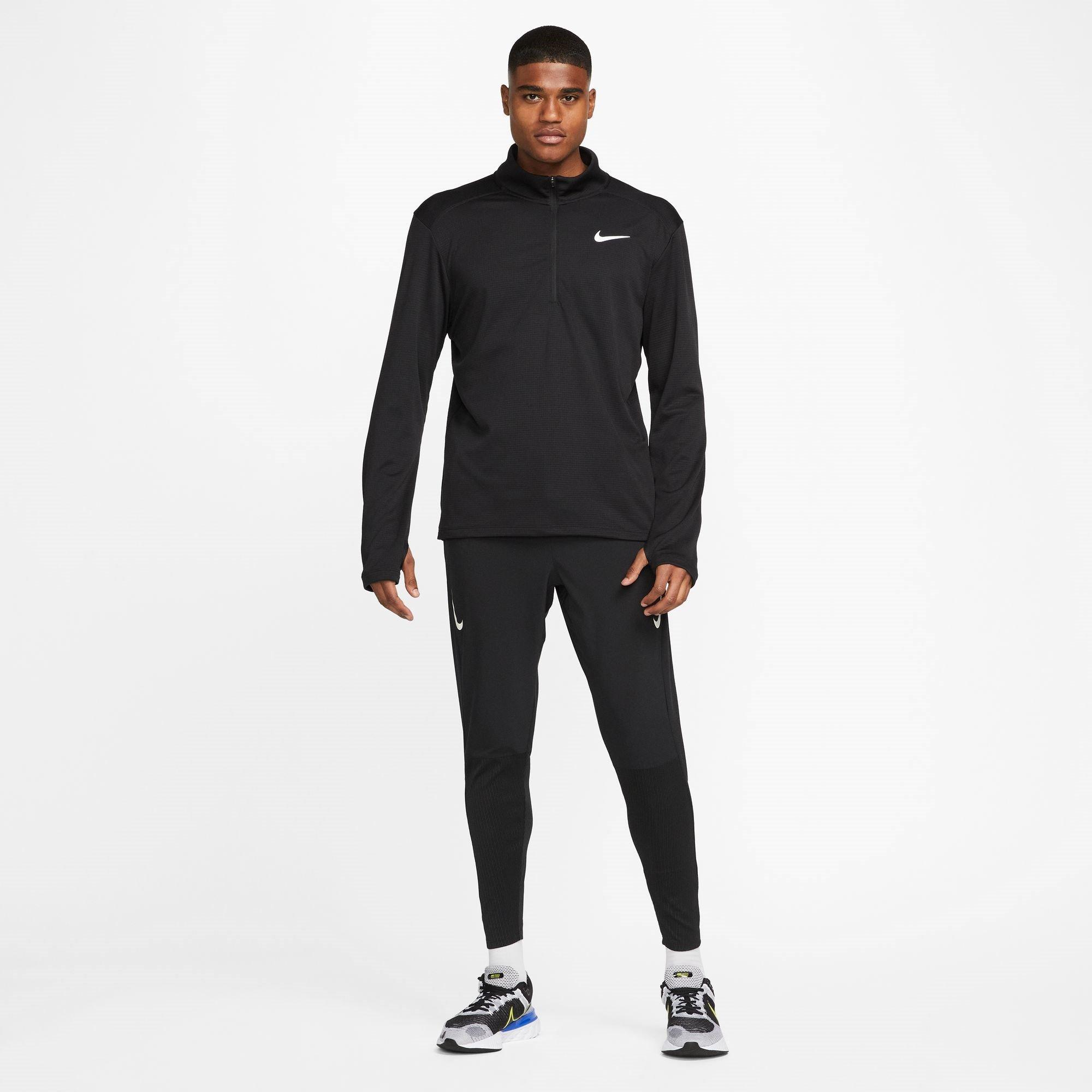 NOIR/NOIR/RÉF - Nike - Pacer Men's 1/2-Zip Running Top - 8