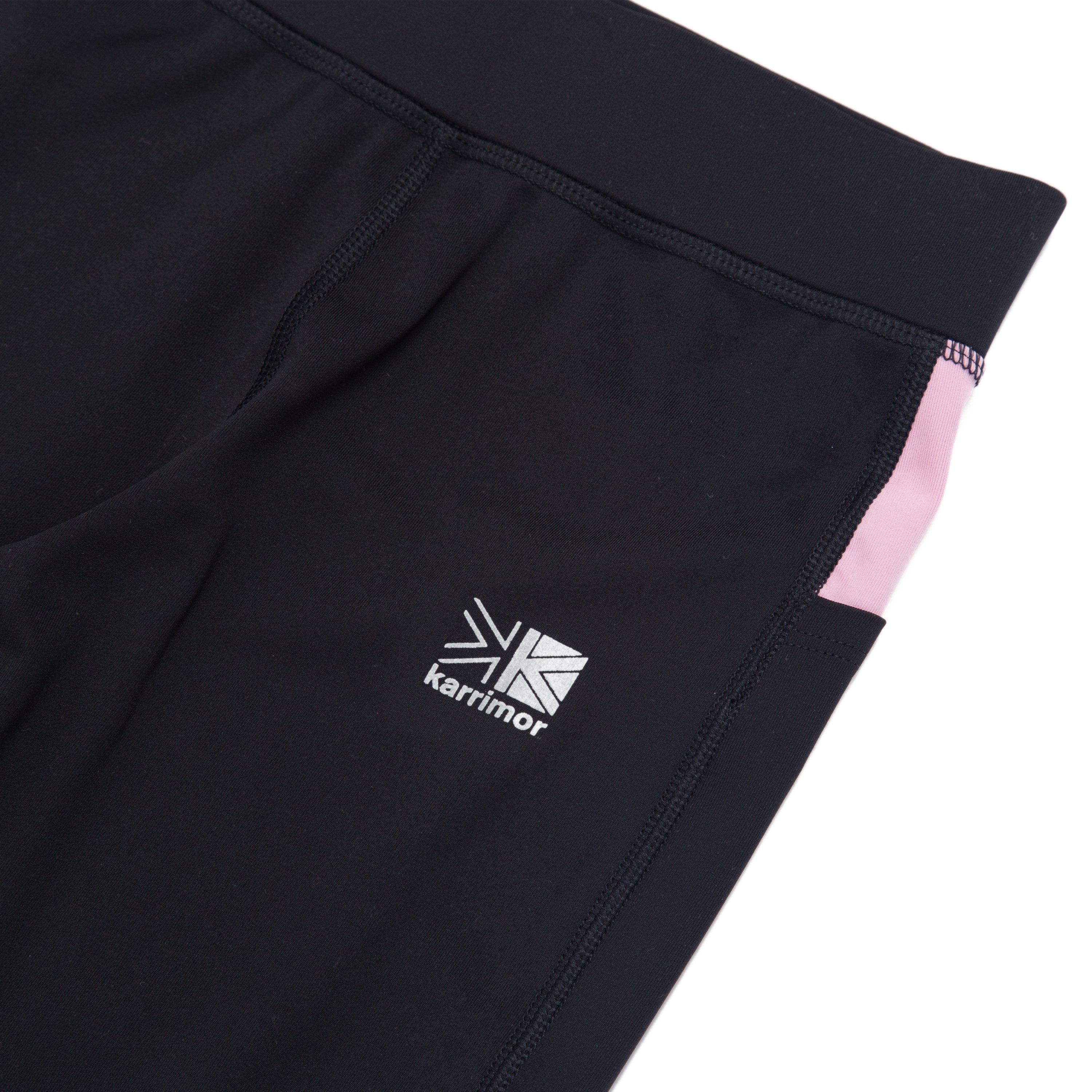 Black - Karrimor - Run Tights Junior Girls - 3