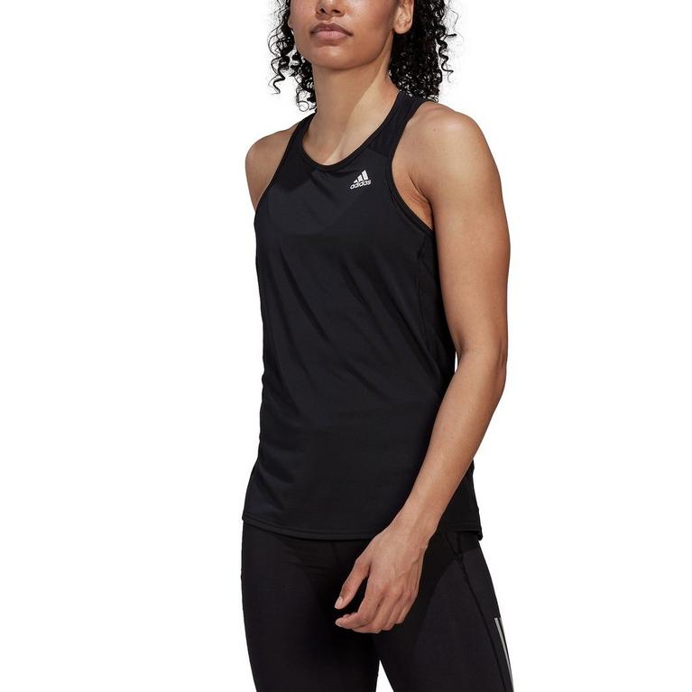 Negro - adidas - Own the Run  Running Tank Womens - 3