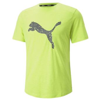 Puma Logo Graphic Mens Performance T Shirt