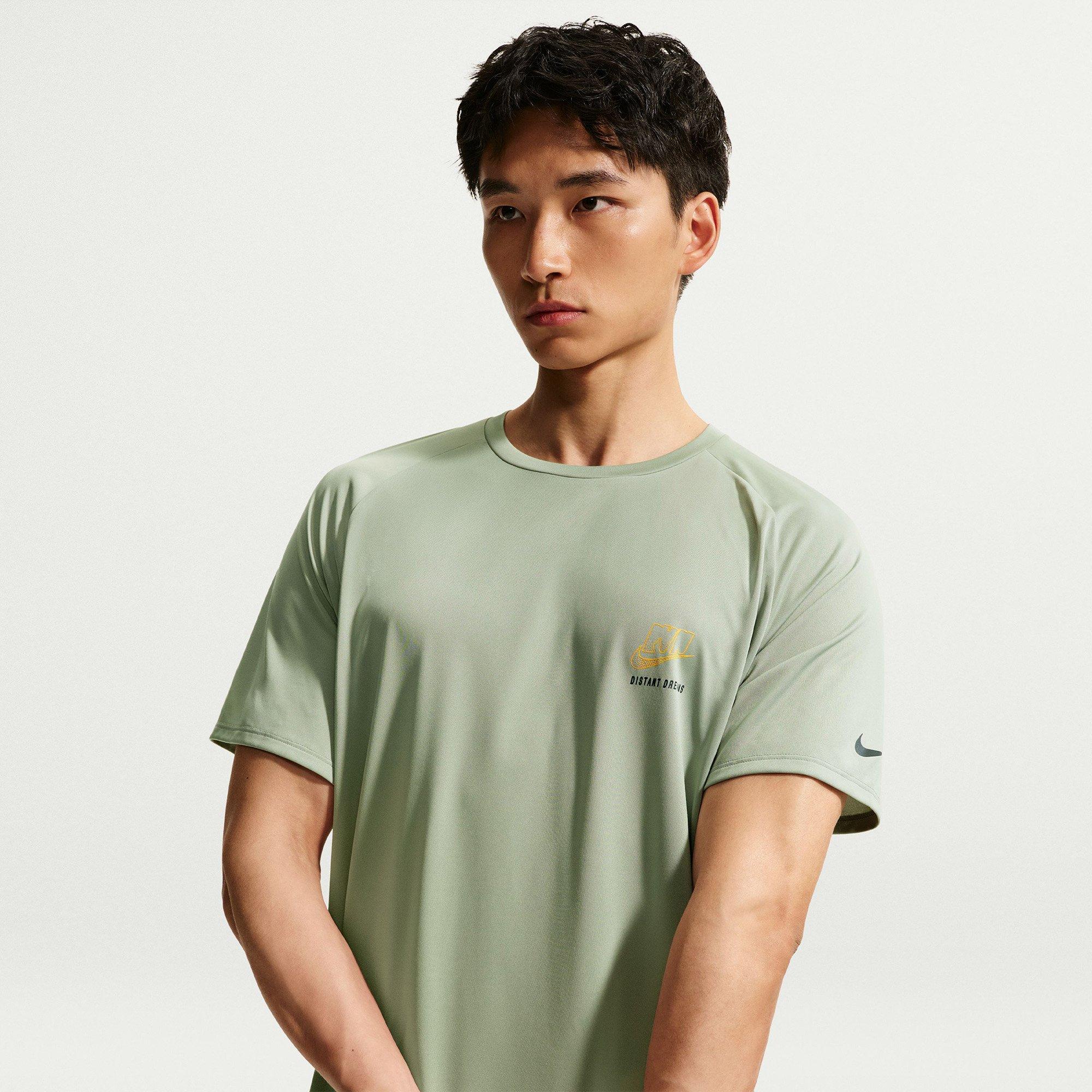 Jade Horizon - Nike - Men's Stride Short Sleeve Performance Running Top - 2