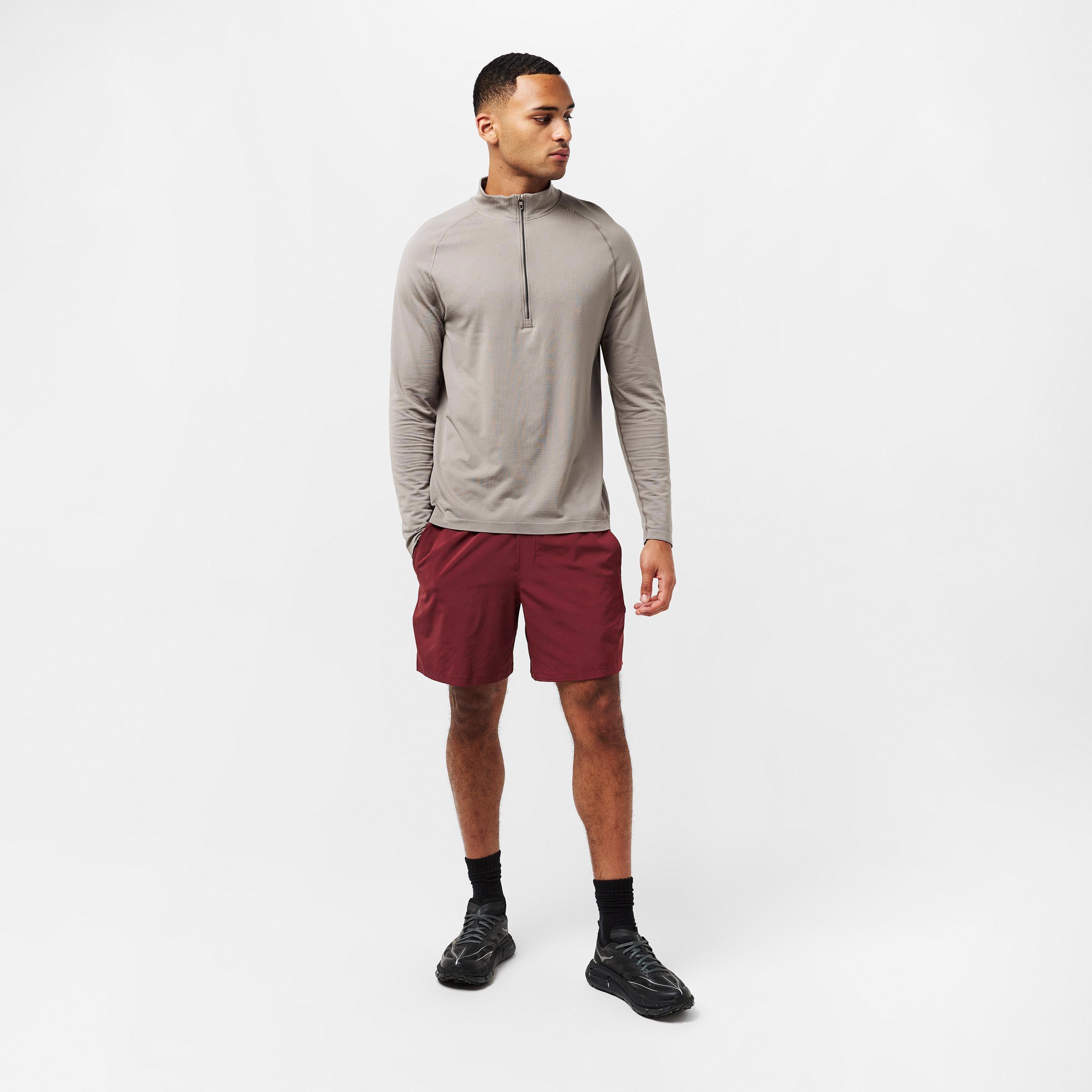 Rockwood - Lululemon - Men'S Mesh Pace Breaker Lined 7 Running Shorts - 6