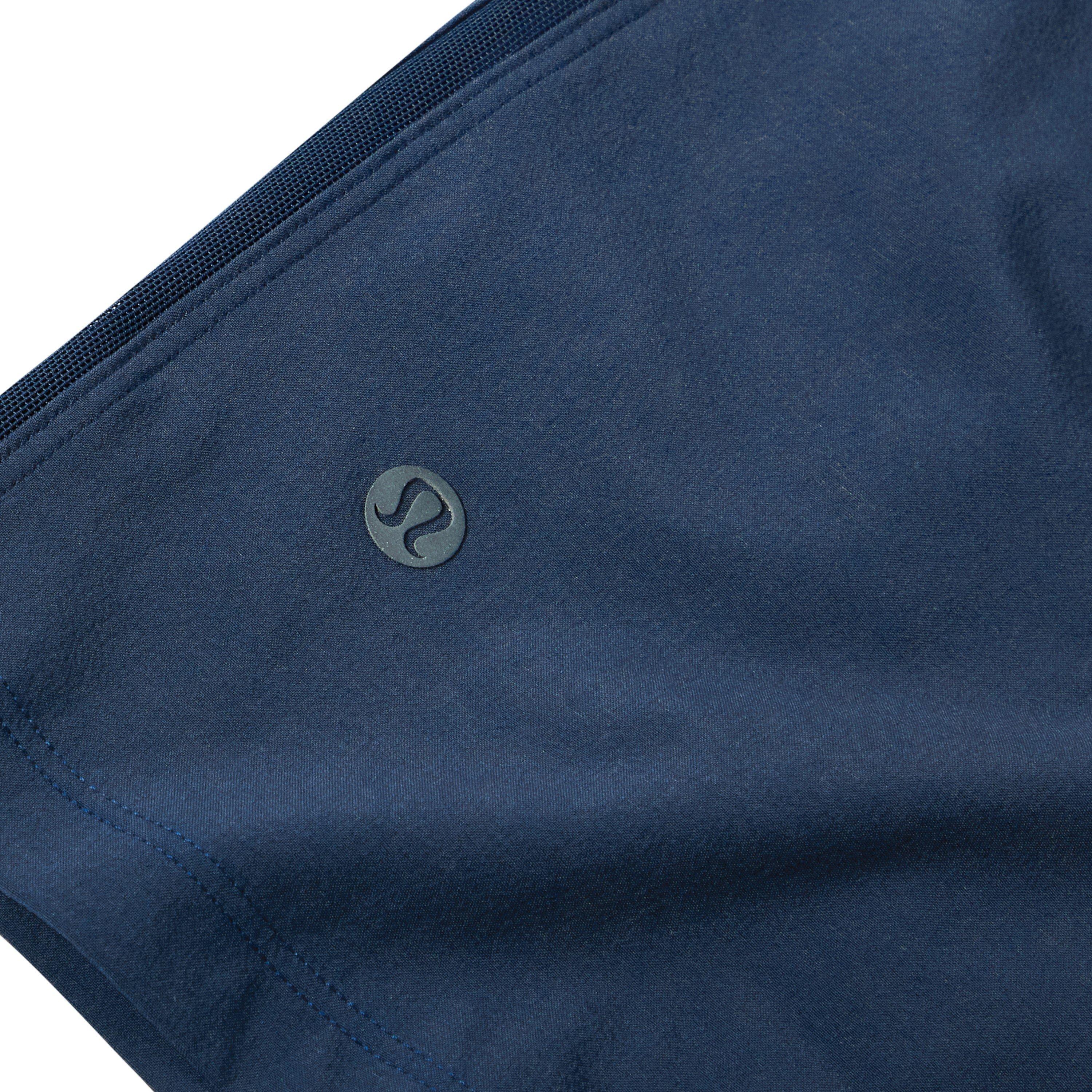 Seafoam - Lululemon - Men'S Mesh Pace Breaker Lined 7 Running Shorts - 5