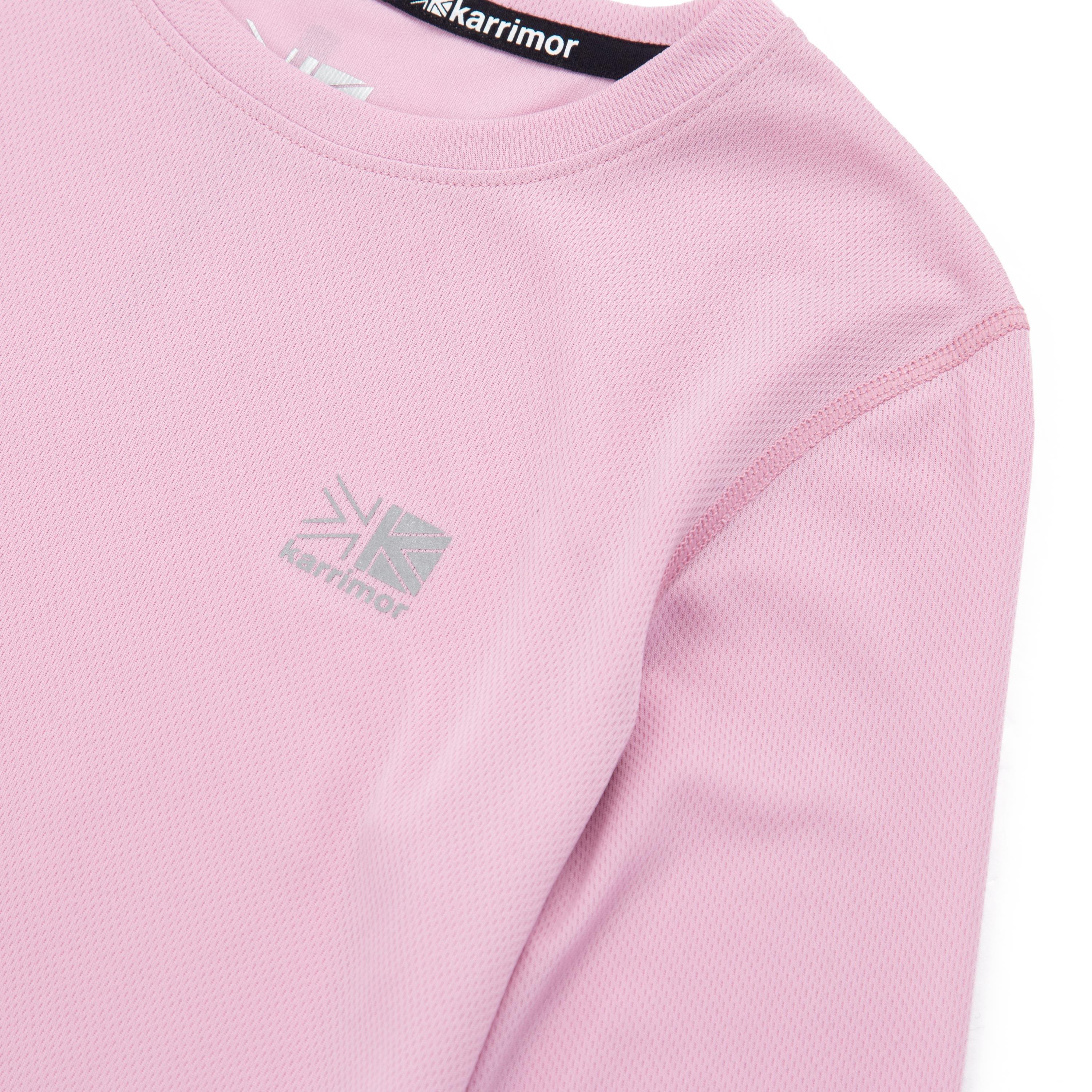 Rosa - Karrimor - Long Sleeve Run T Shirt Junior Girls - 3