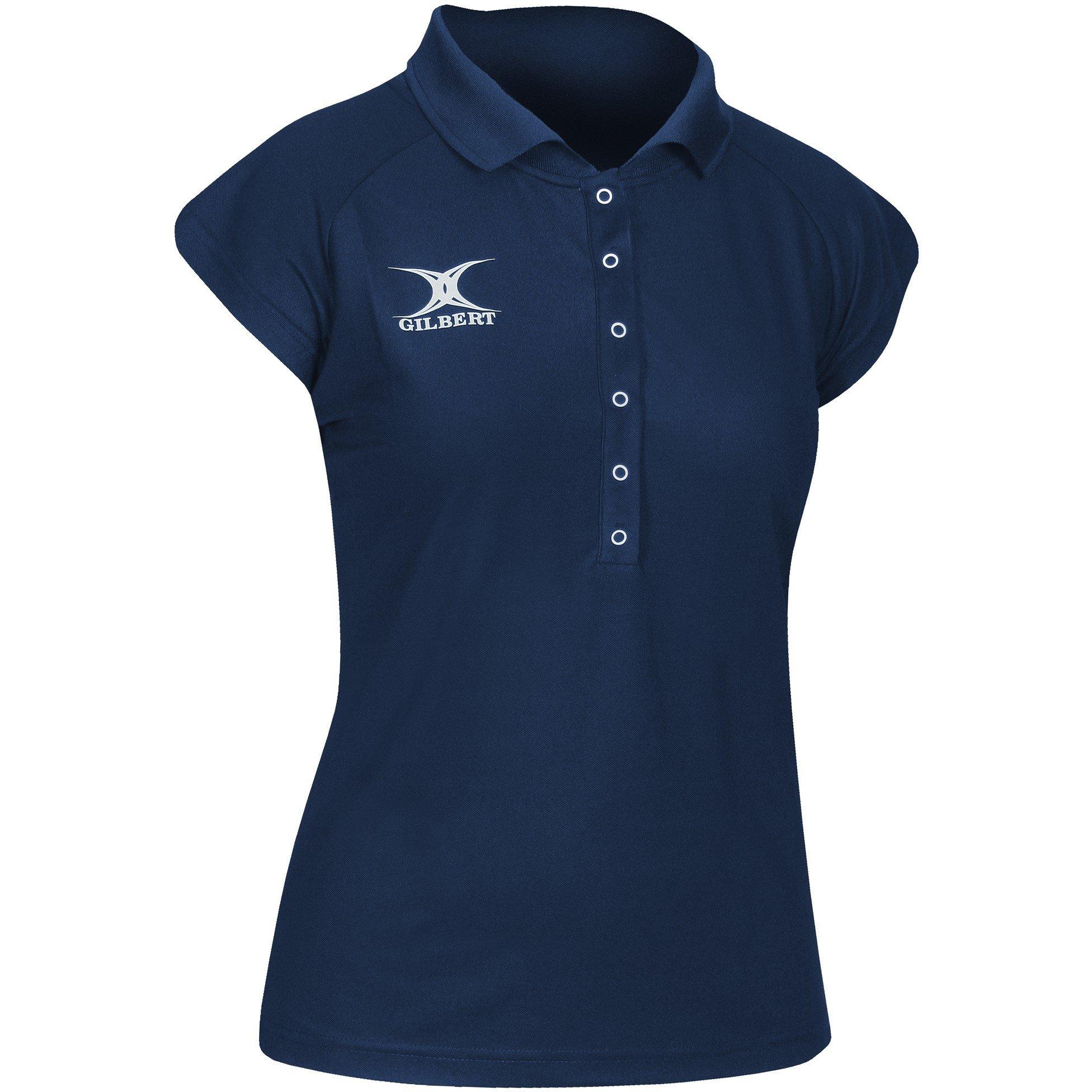 Navy - Gilbert - Blaze Short-Sleeve Performance Polo