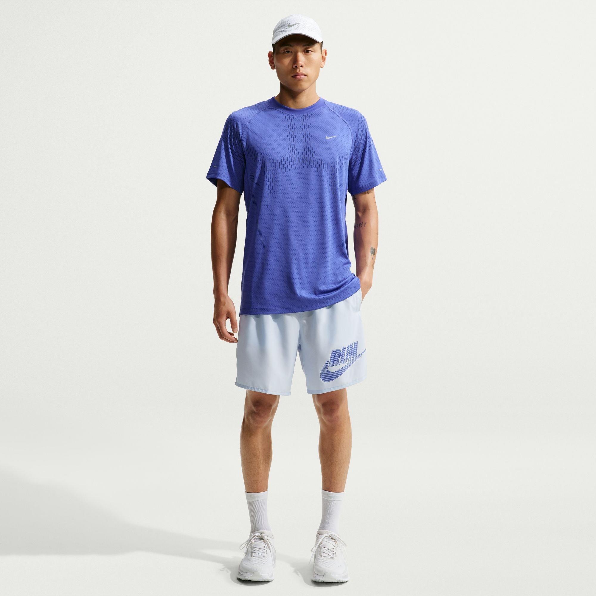 Hydrogen Blue - Nike - Men's Performance Running Shorts - 7