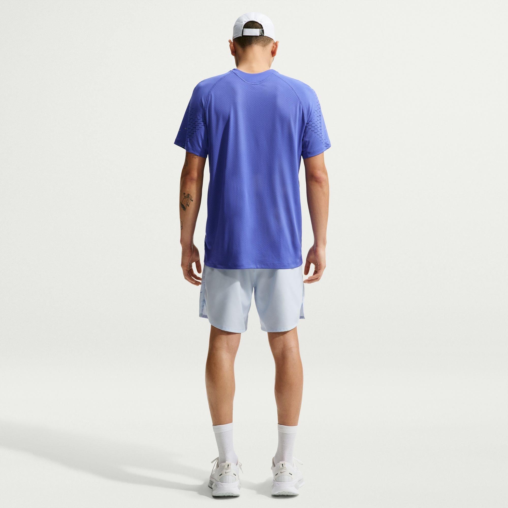 Hydrogen Blue - Nike - Men's Performance Running Shorts - 8