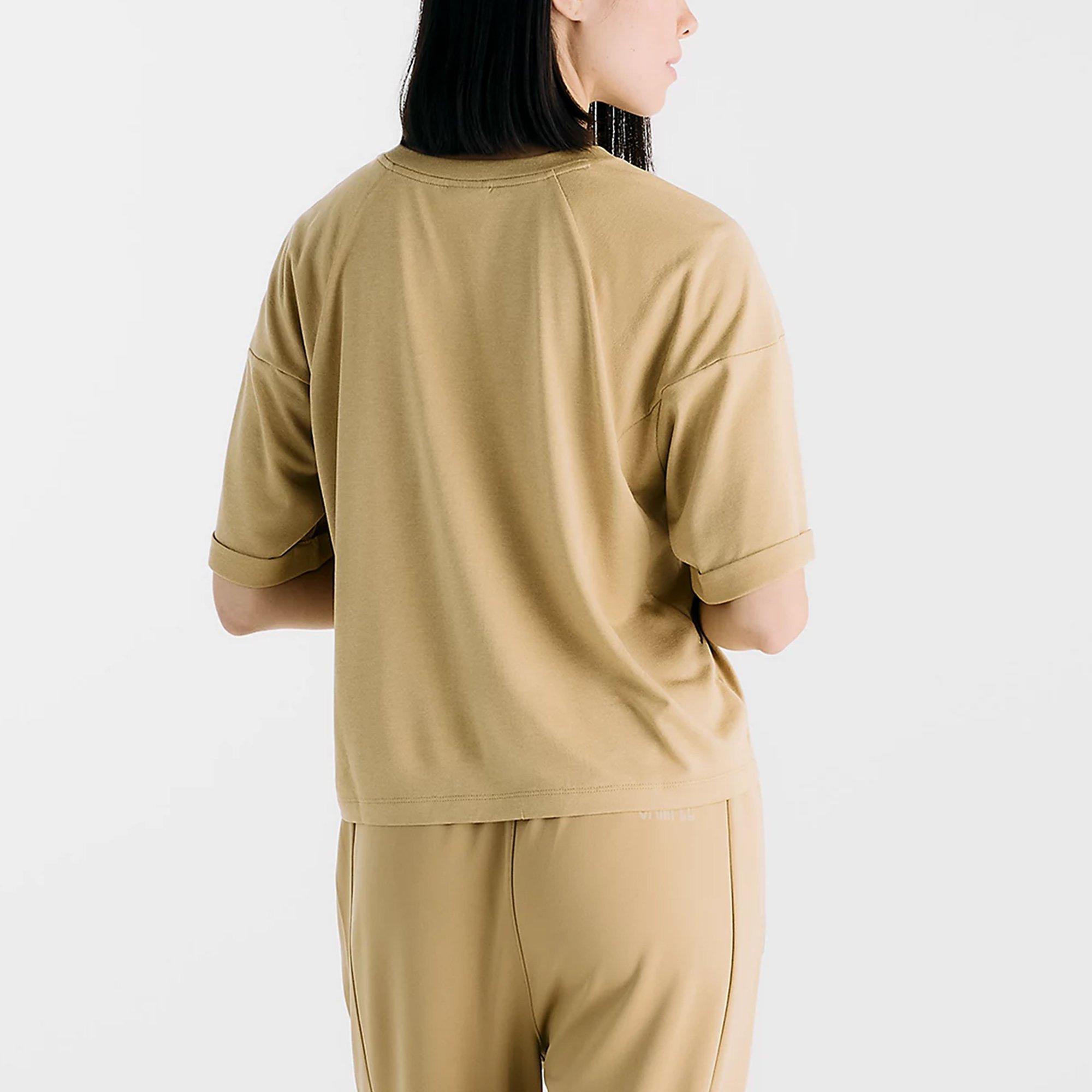 QUICKSAND - New Balance - Women's Logo Short Sleeve Running T-Shirt - 2