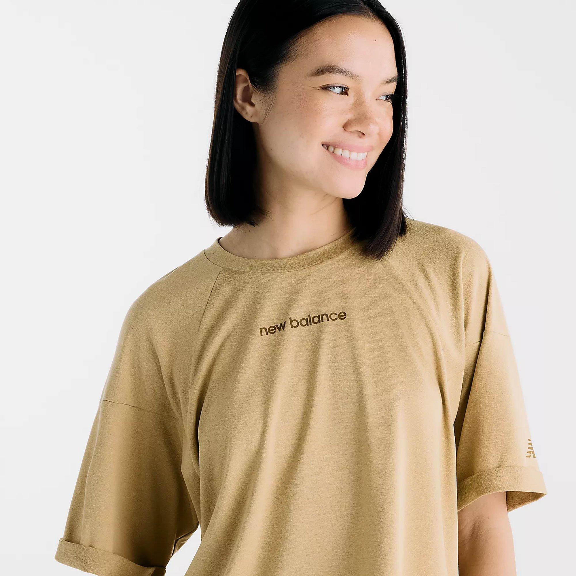 QUICKSAND - New Balance - Women's Logo Short Sleeve Running T-Shirt - 3