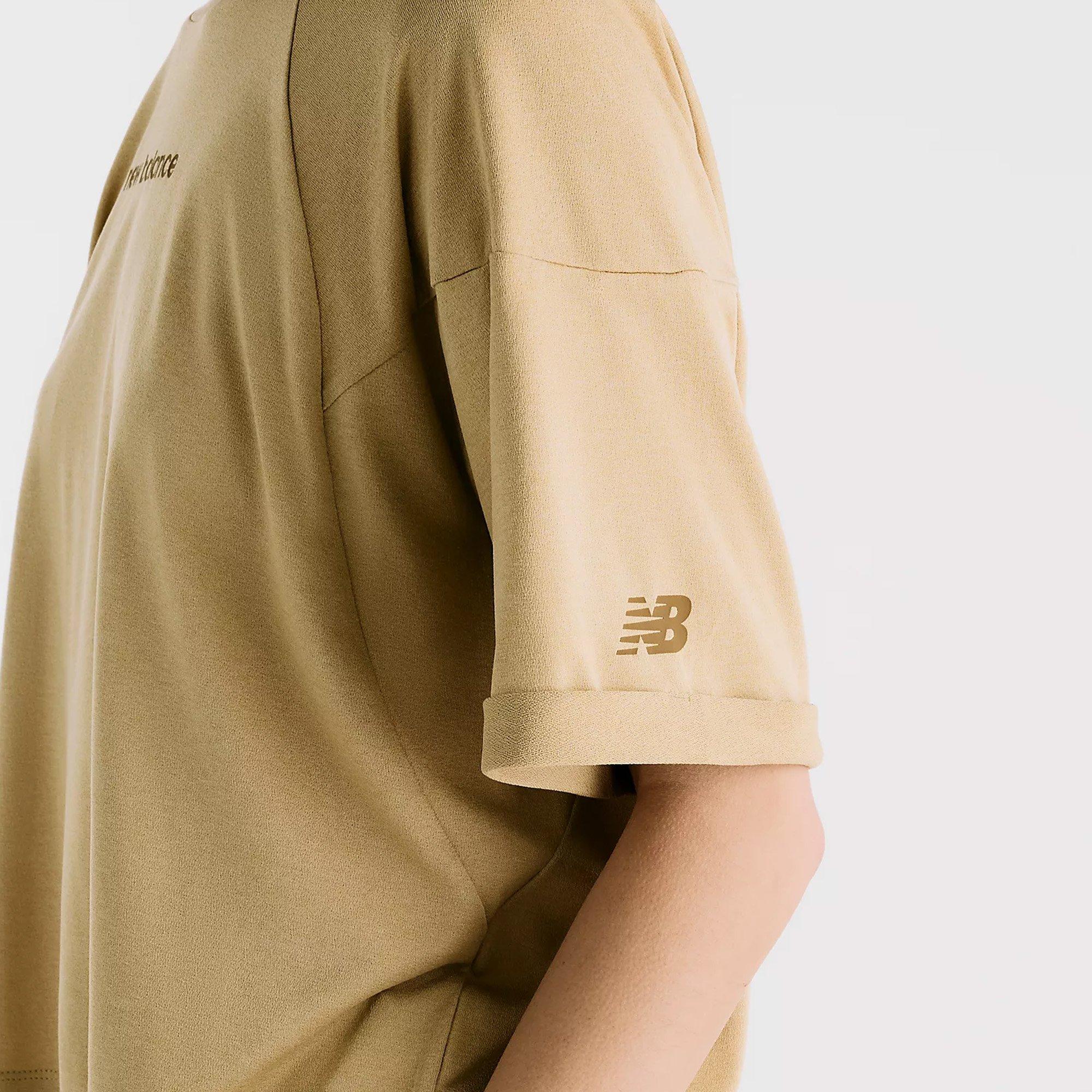 QUICKSAND - New Balance - Women's Logo Short Sleeve Running T-Shirt - 4