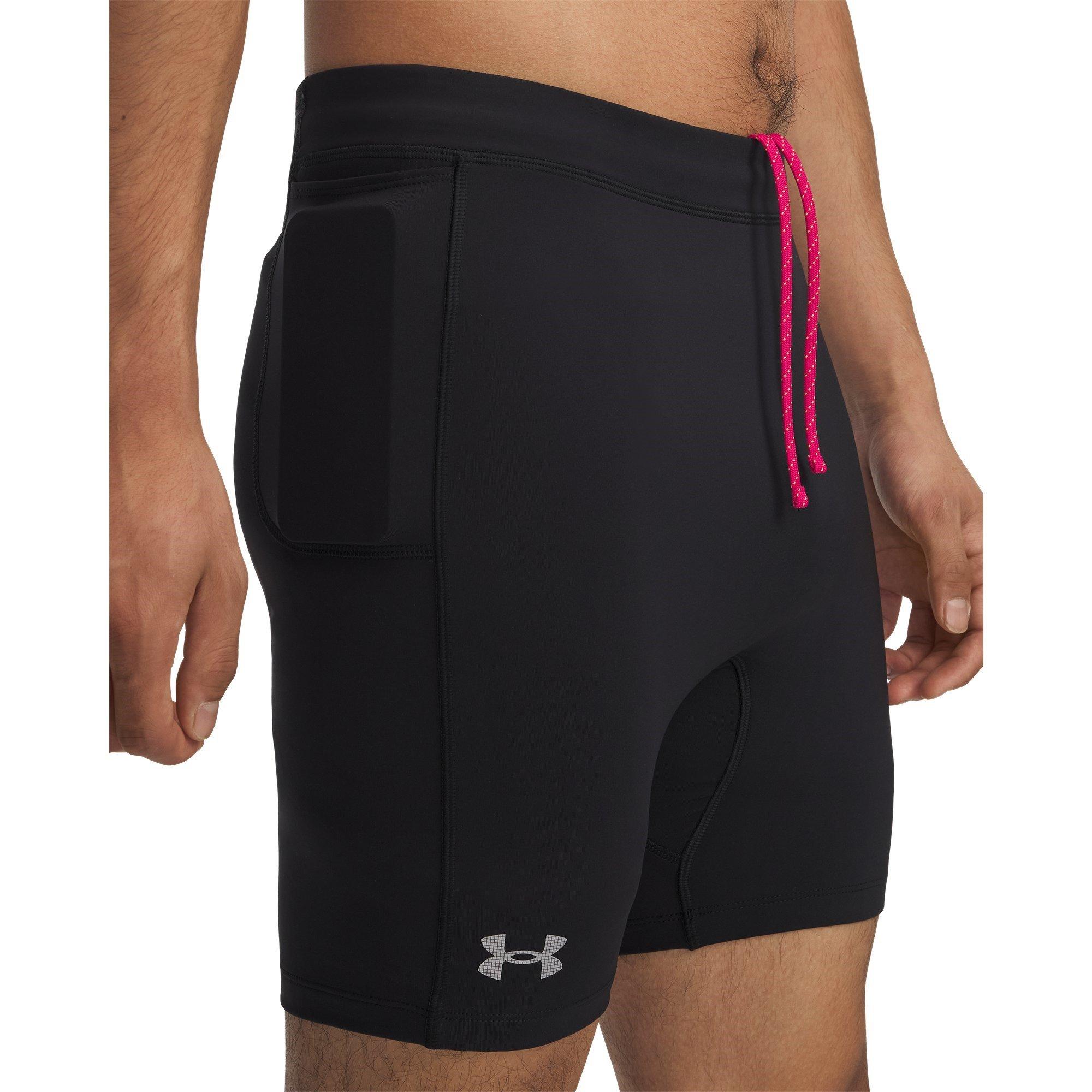 Noir - Under Armour - Men's Trail Performance Running Shorts - 3