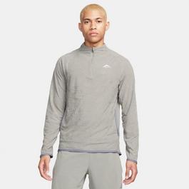 Nike Trail Mens Dri FIT 1 2 Zip Running Top