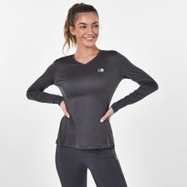 Karrimor Longsleeve Runnng T Shirt Ladies