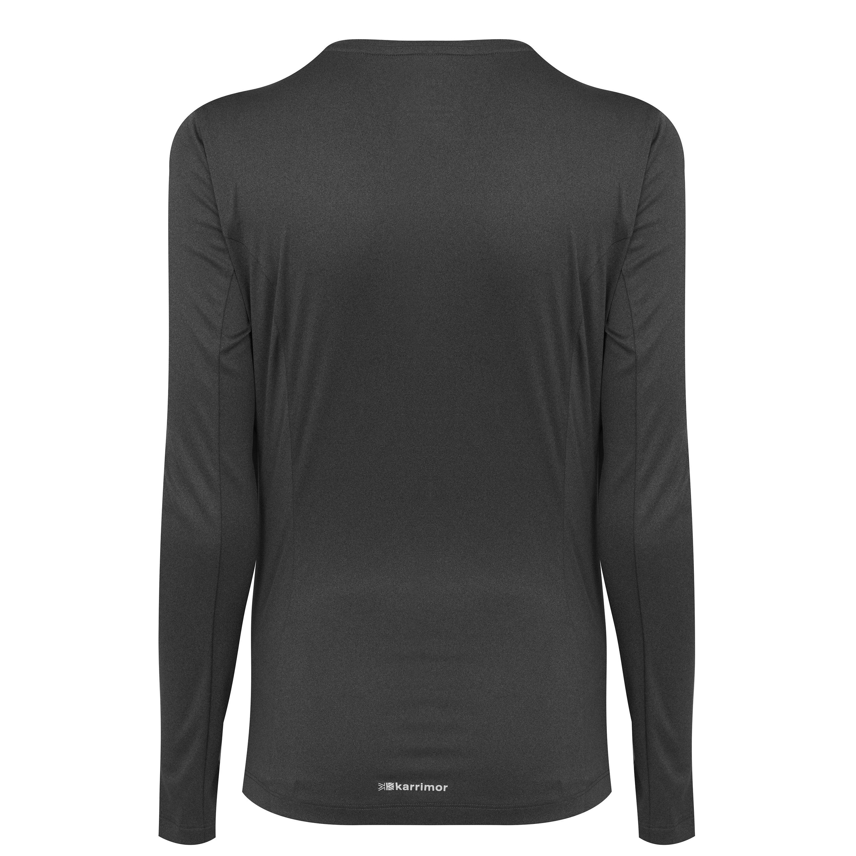 Karrimor Longsleeve Runnng T Shirt Ladies Long Sleeve Performance T