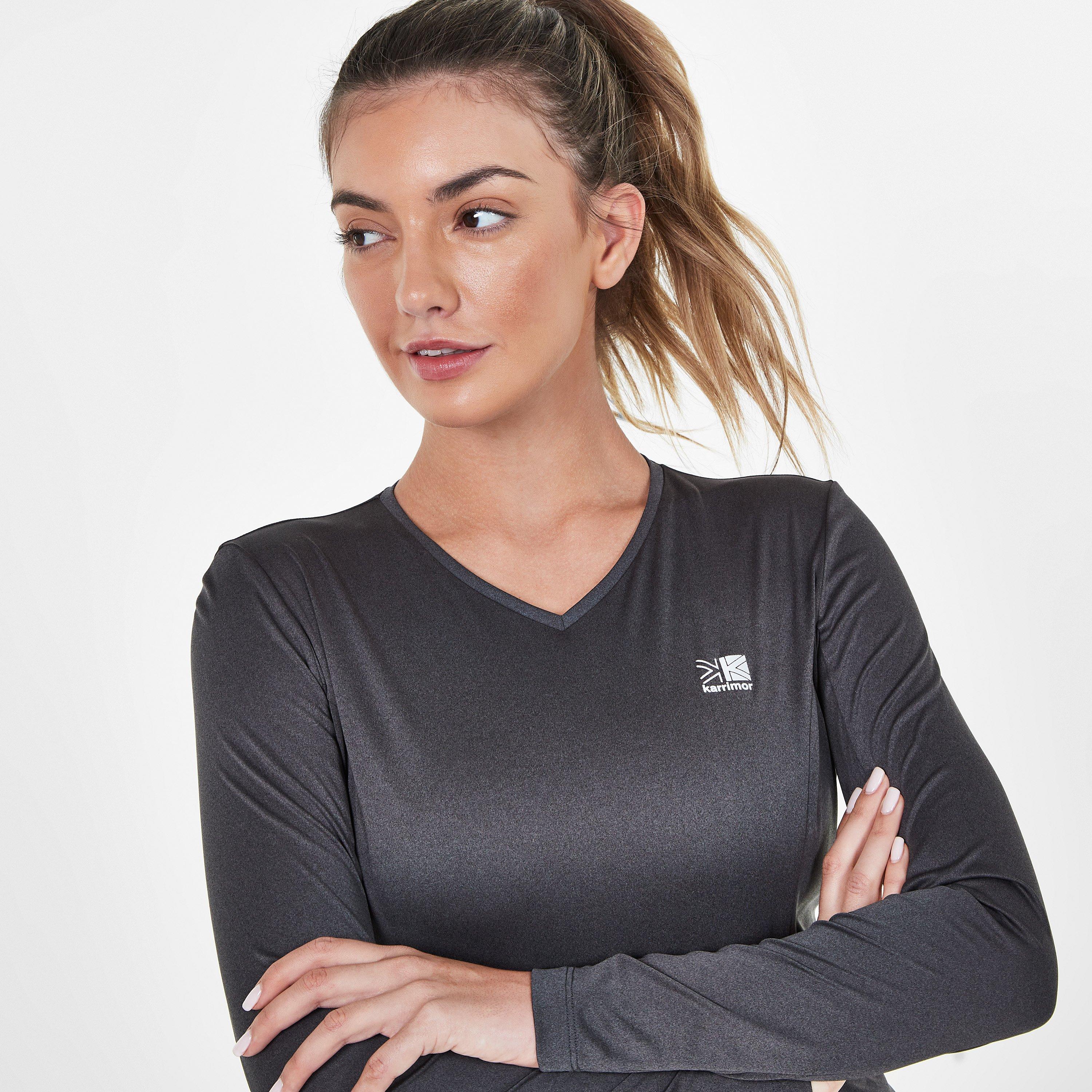 Carbone - Karrimor - Longsleeve Runnng T Shirt Ladies - 4