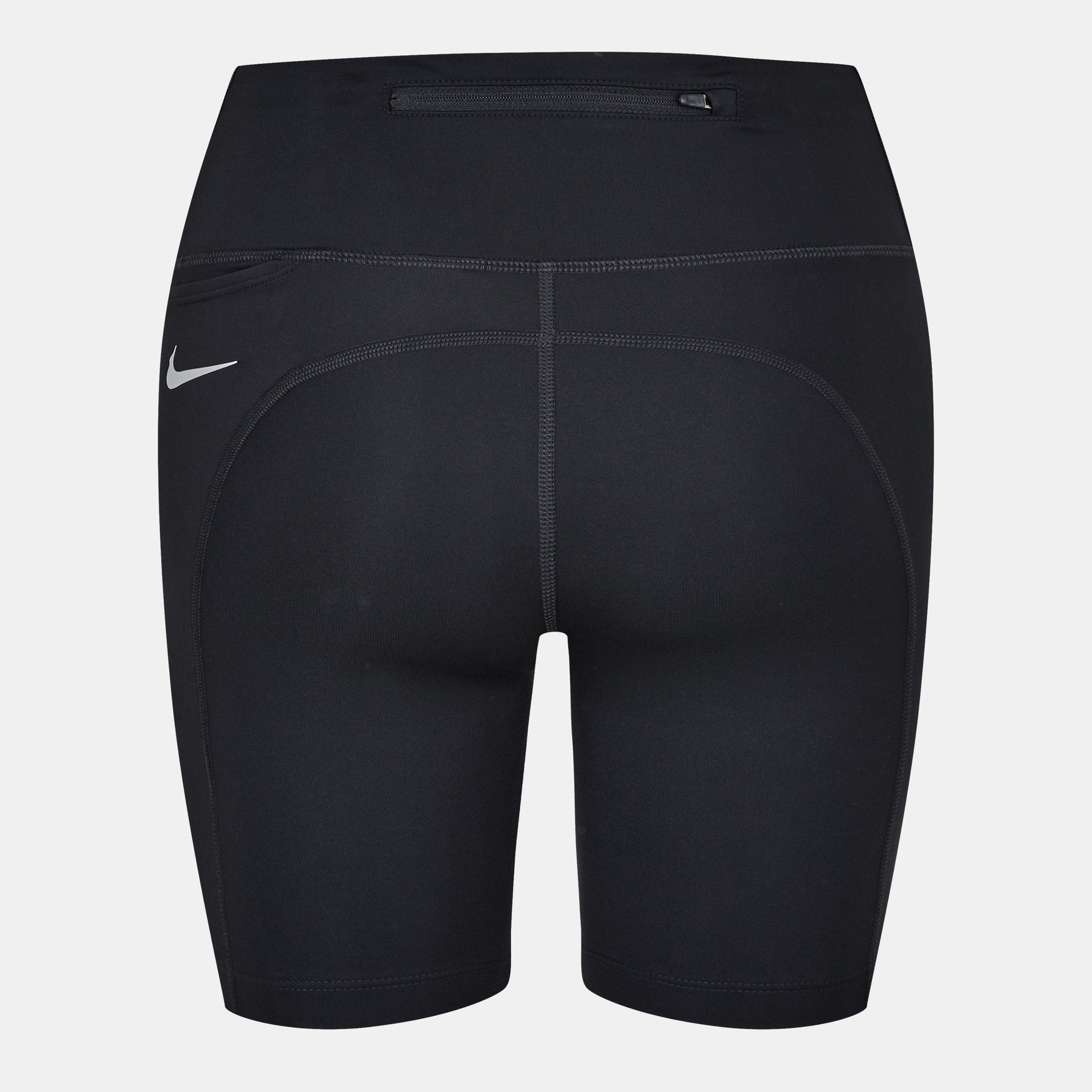 Black - Nike - High Waisted Biker Shorts - 2