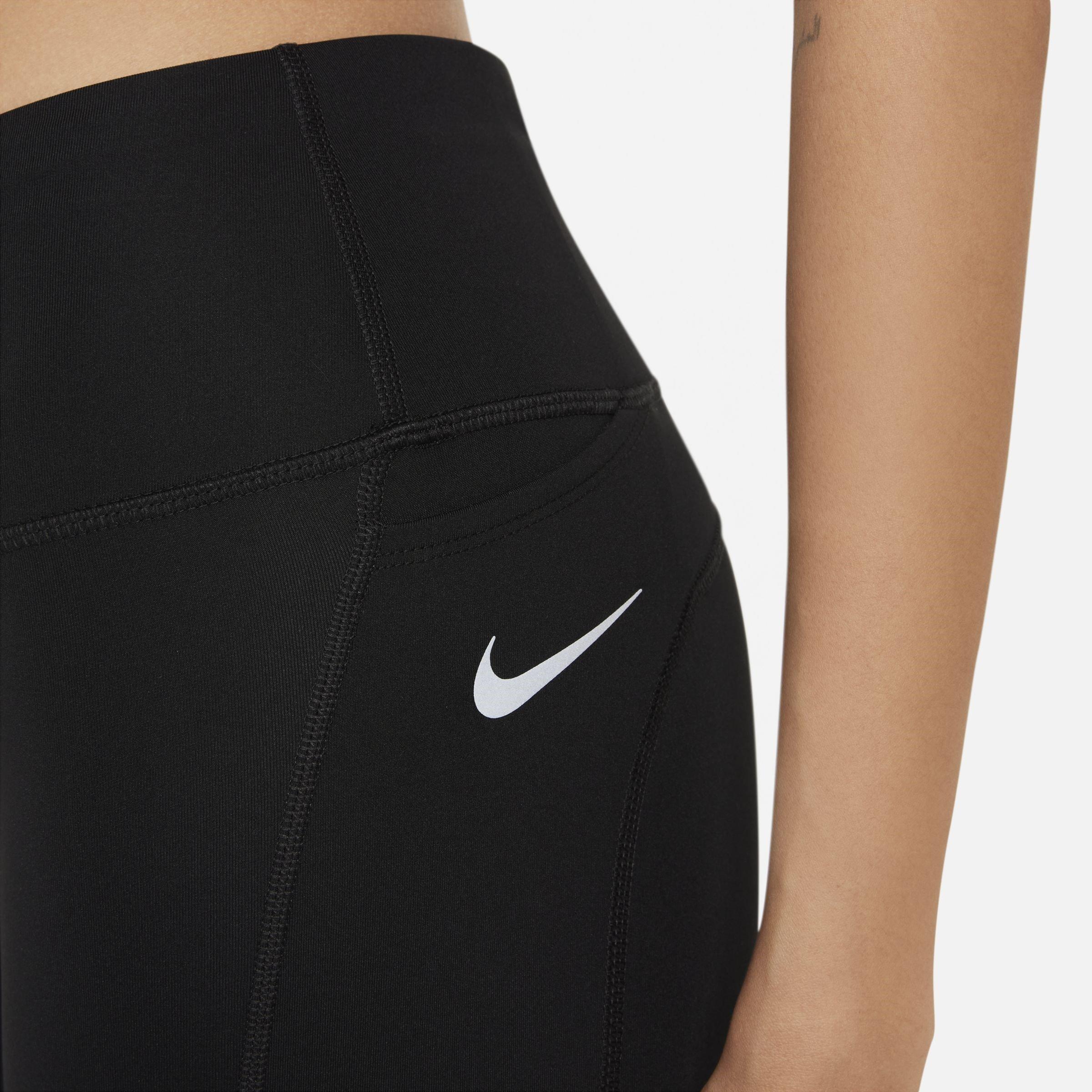 Black - Nike - High Waisted Biker Shorts - 4