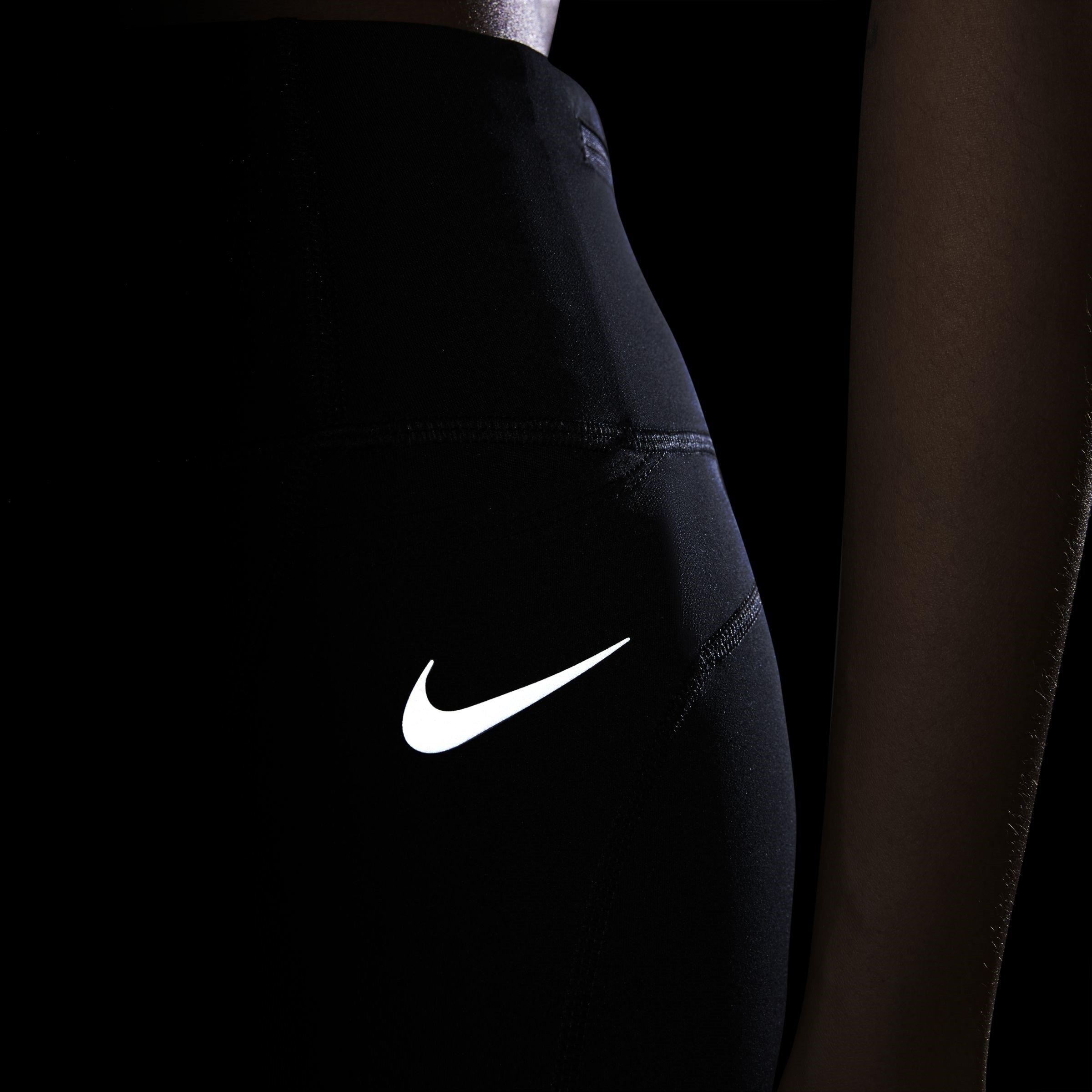 Black - Nike - High Waisted Biker Shorts - 9