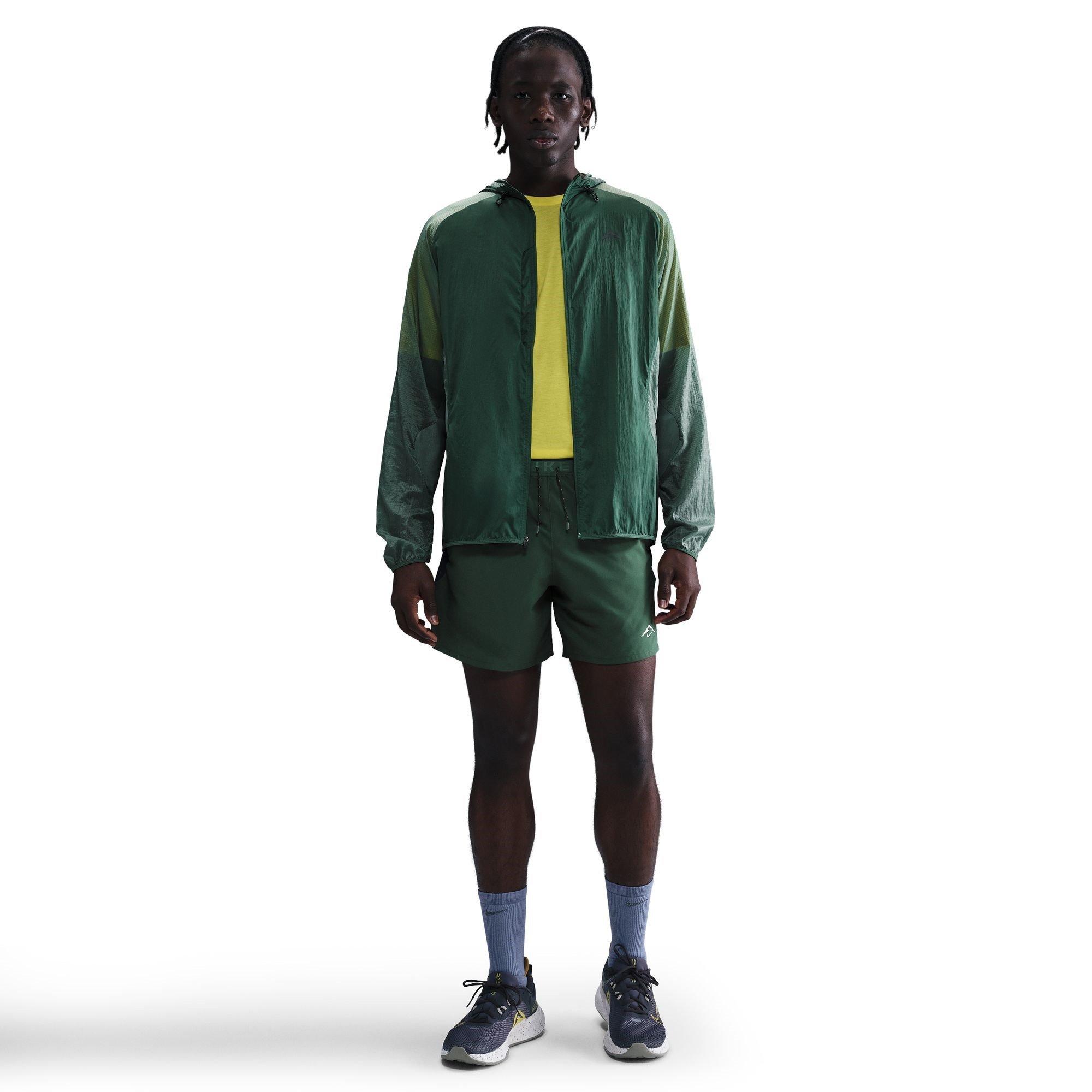 Fir/Clay Green - Nike - Trail Aireez Men's Running Jacket - 2