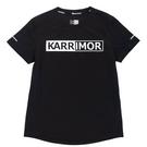 Black - Karrimor - Short Sleeve Run T Shirt Junior Boys - 1