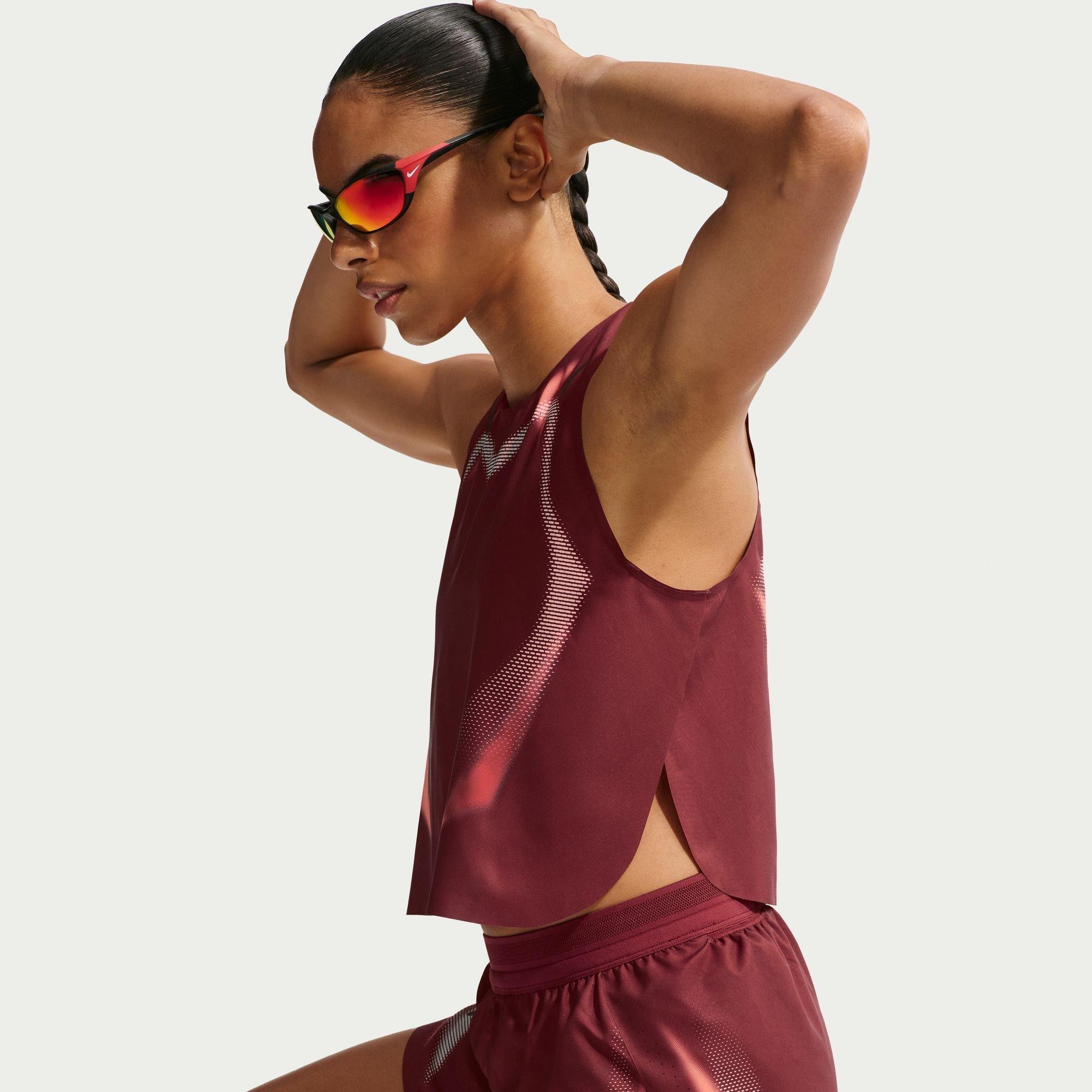 Team Red/Black - Nike - Women's Performance Running Vest - 3