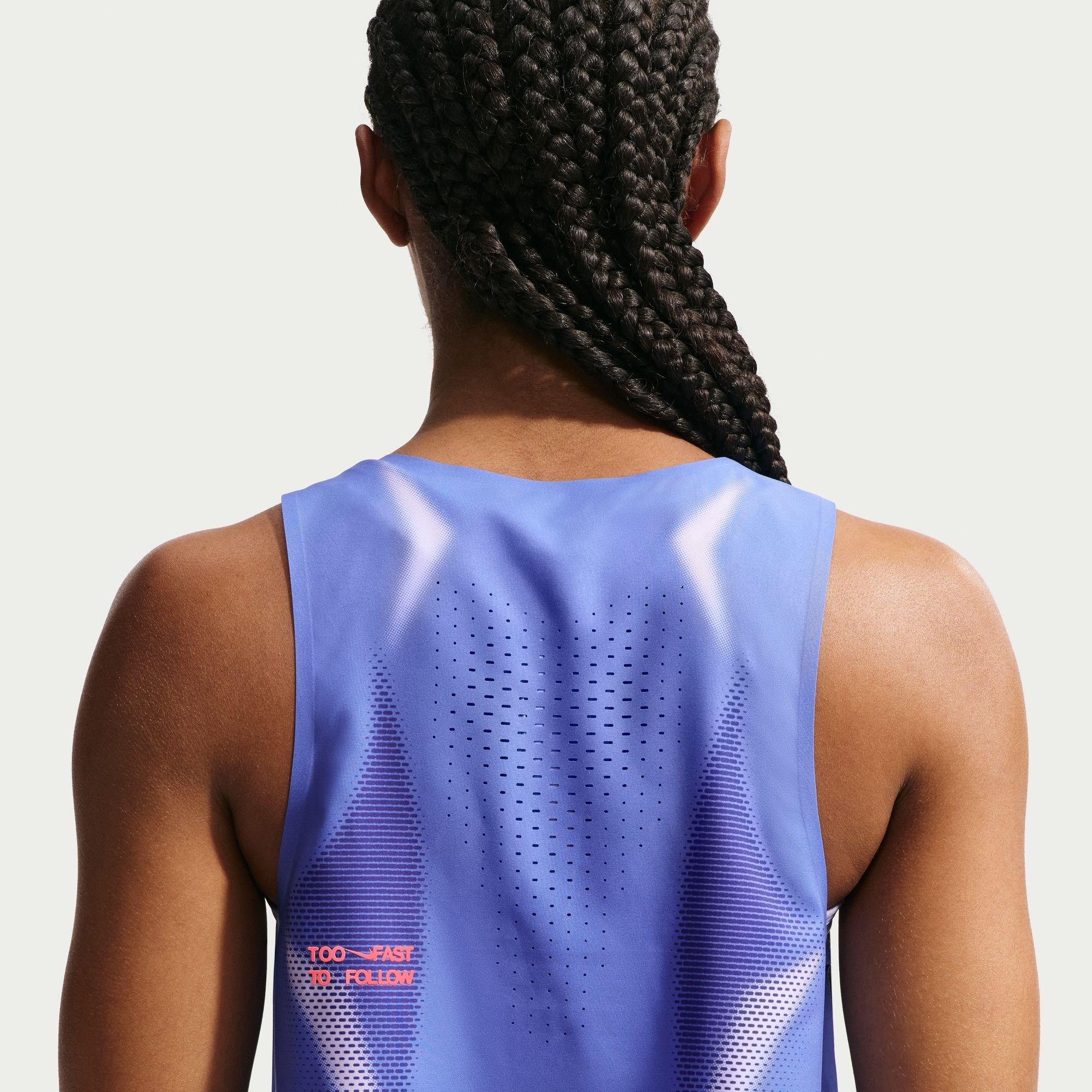 Sapphire/Lava - Nike - Women's Performance Running Vest - 2