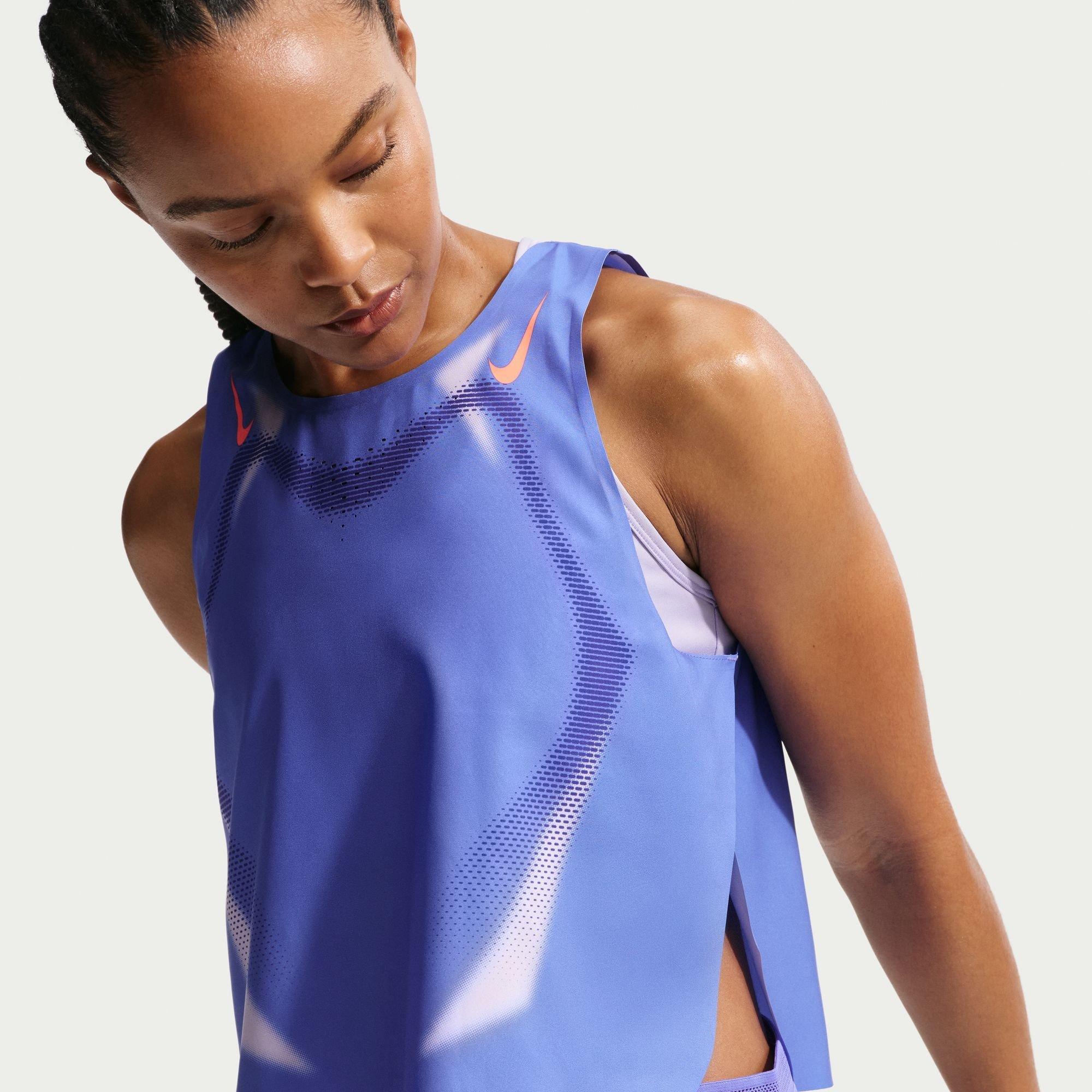 Sapphire/Lava - Nike - Women's Performance Running Vest - 3