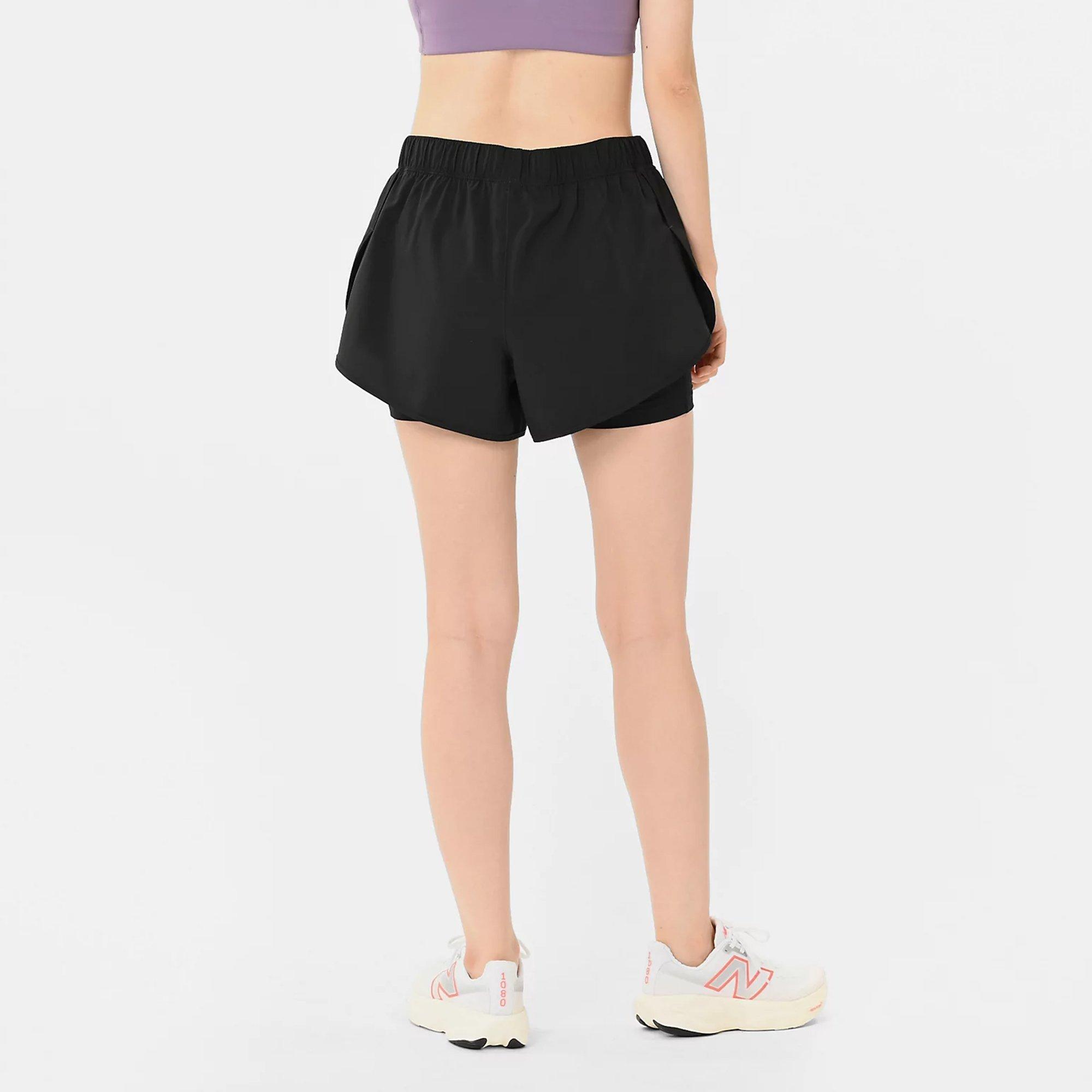 BLACK - New Balance - Women's Sport 2-in-1 Running Shorts - 2