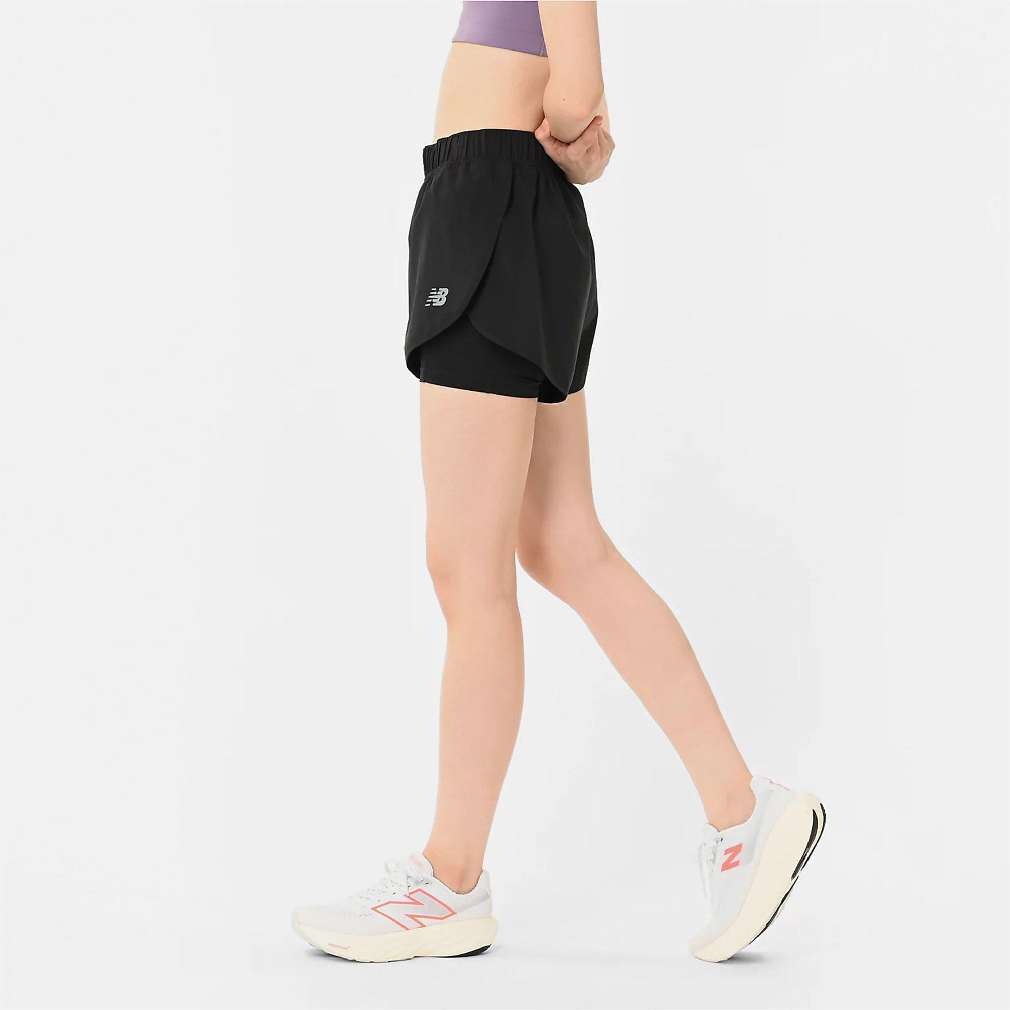 BLACK - New Balance - Women's Sport 2-in-1 Running Shorts - 3