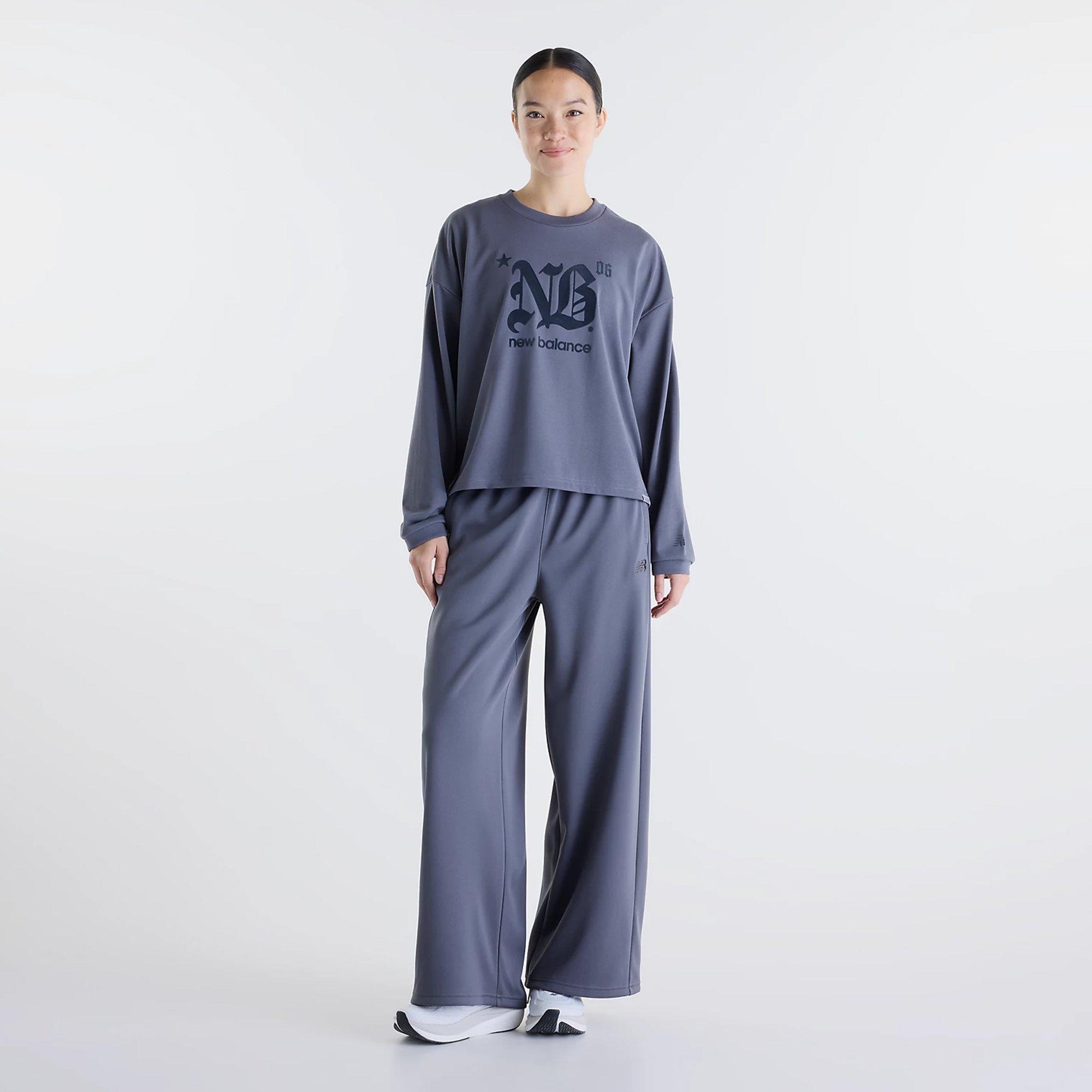 MAGNET - New Balance - Women's Knitted Wide Tracksuit Bottoms - 3