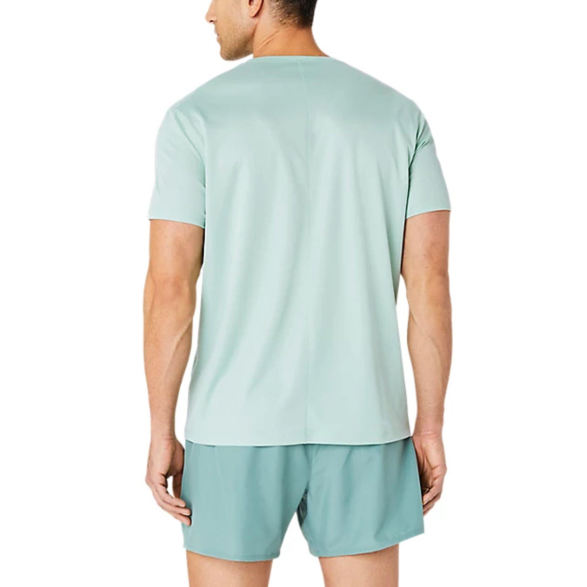 Ocean Haze - Asics - asics Silver Mens Running T Shirt - 2