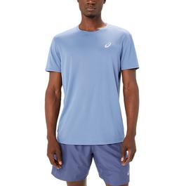 Asics Silver Mens Running T Shirt