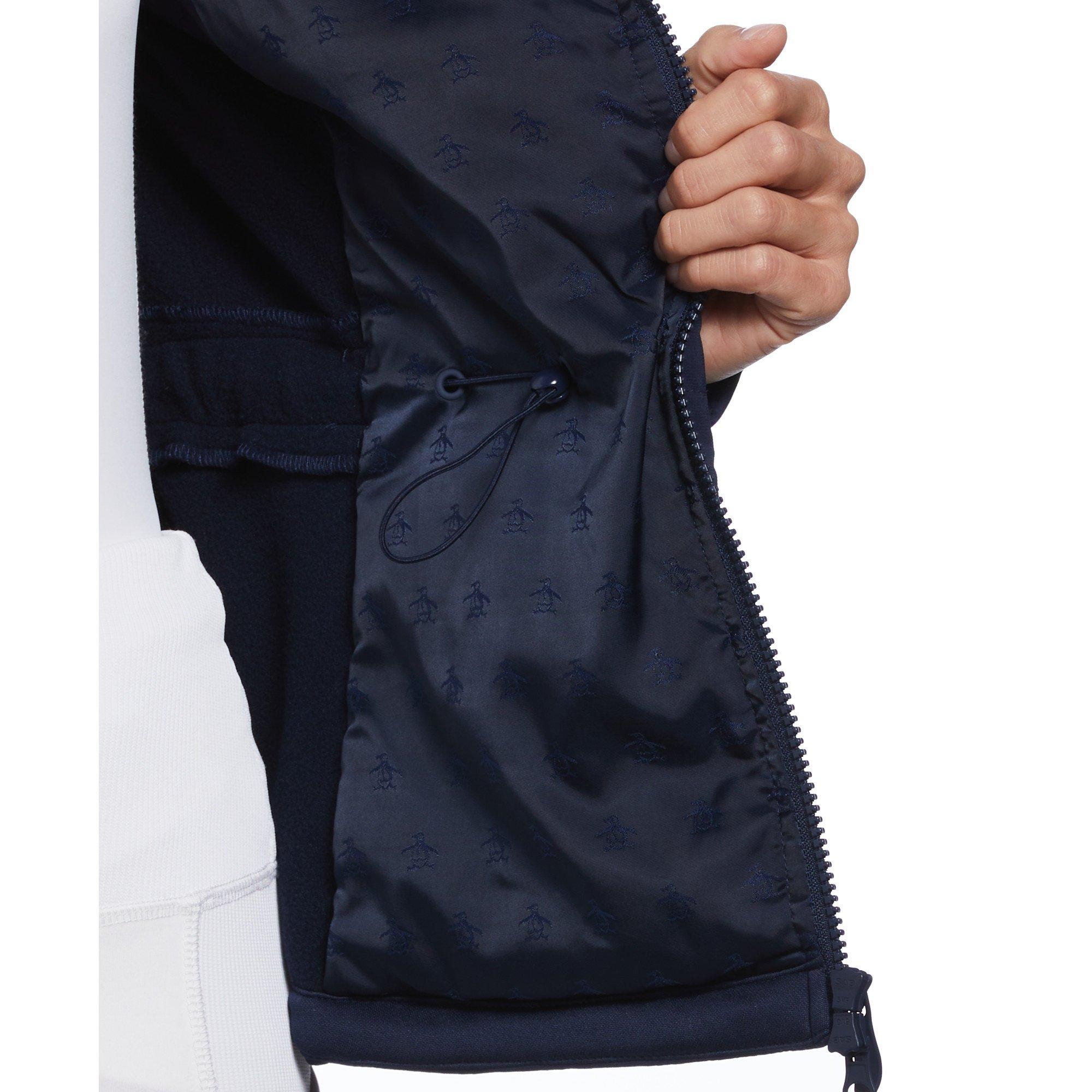 Black Iris - Original Penguin - Colourblock Water Repellent Performance Tennis Jacket - 3