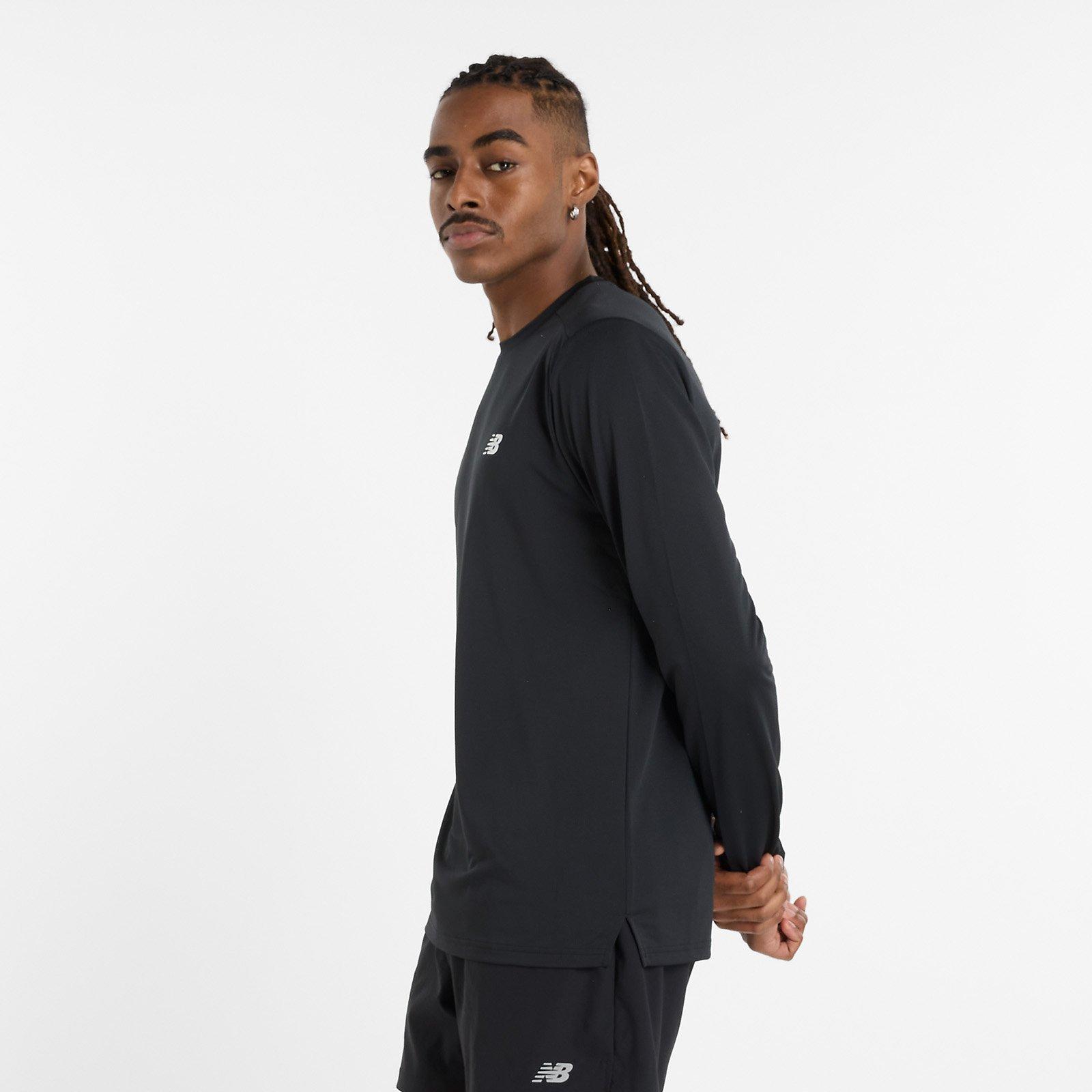 Black - New Balance - Men's Long Sleeve Performance Running Top - 2