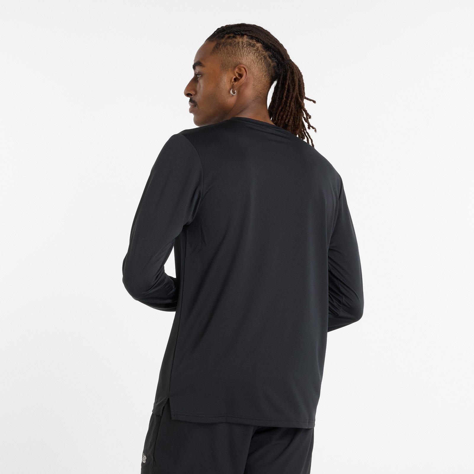 Black - New Balance - Men's Long Sleeve Performance Running Top - 3
