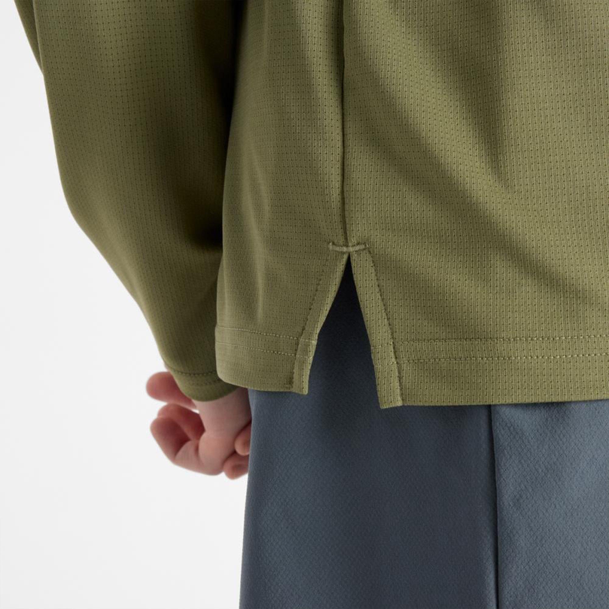 Dark Olivine - New Balance - Sport Ls Top Sn62 - 4