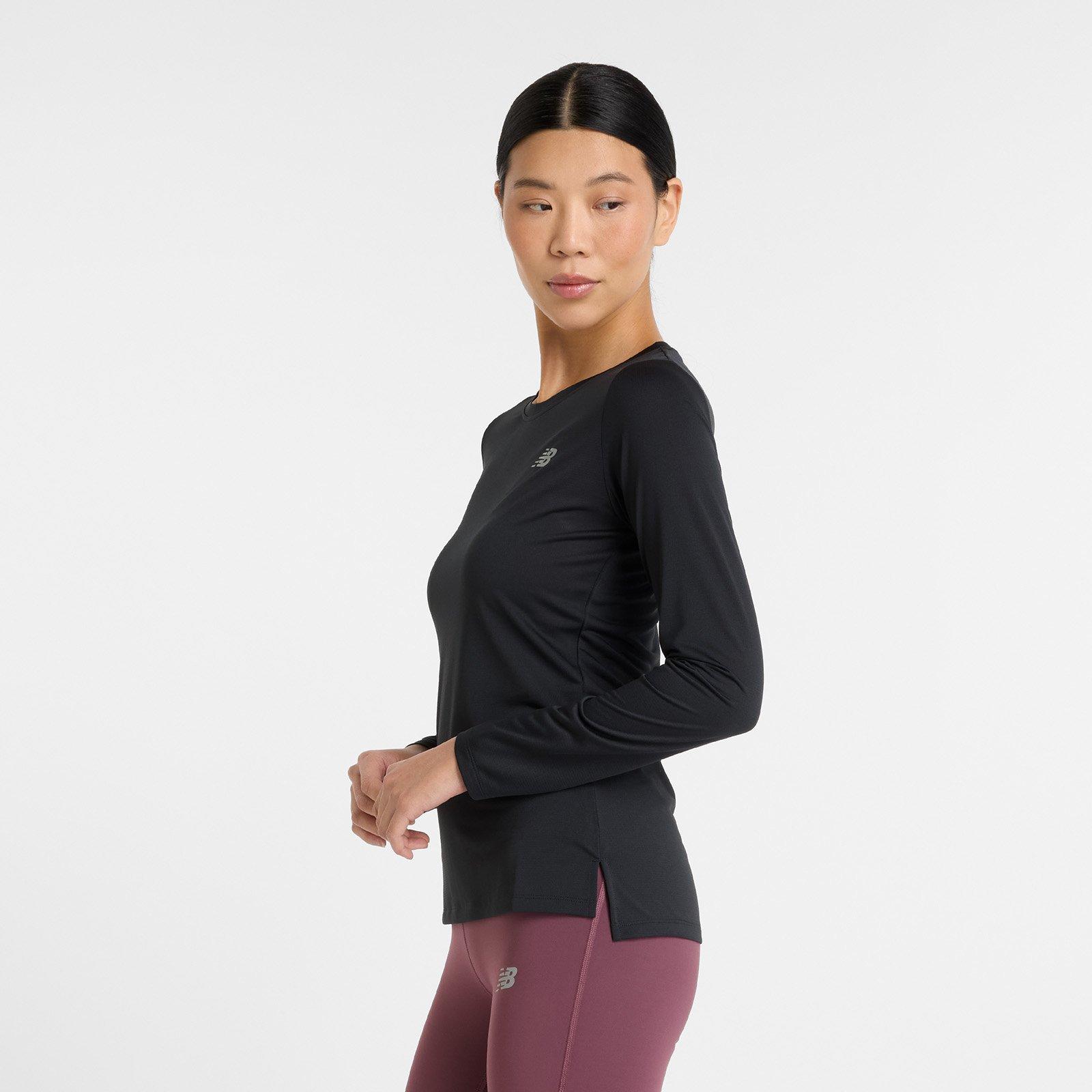 Black - New Balance - NB Sport Long Sleeve Performance Running Top - 2