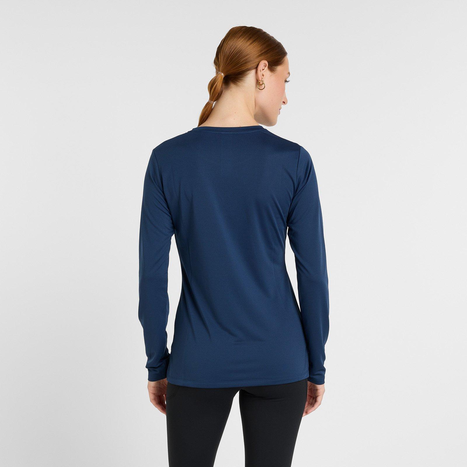 Nb Navy - New Balance - Women's NB Sport Long Sleeve Performance Running Top - 3
