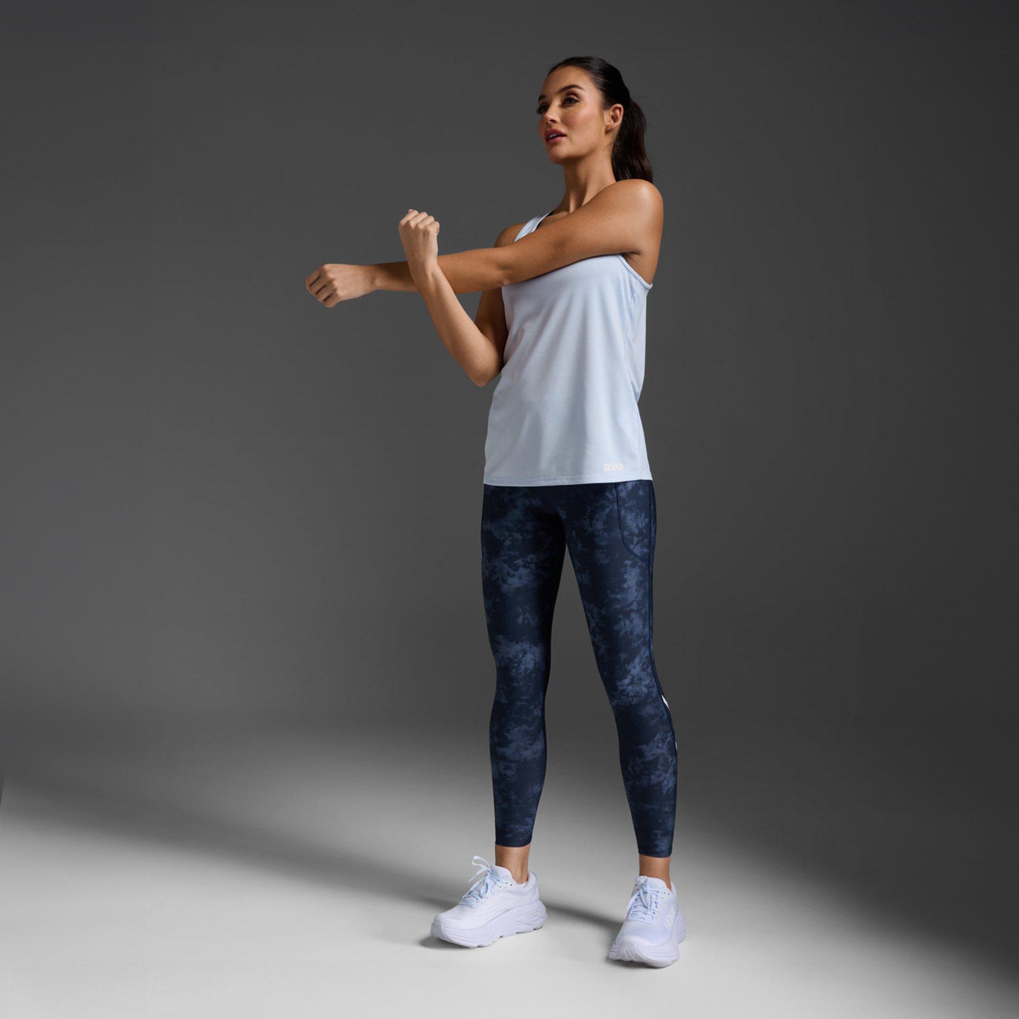 Halogen/White R - 2XU - Aero Womens Performance Tank - 7