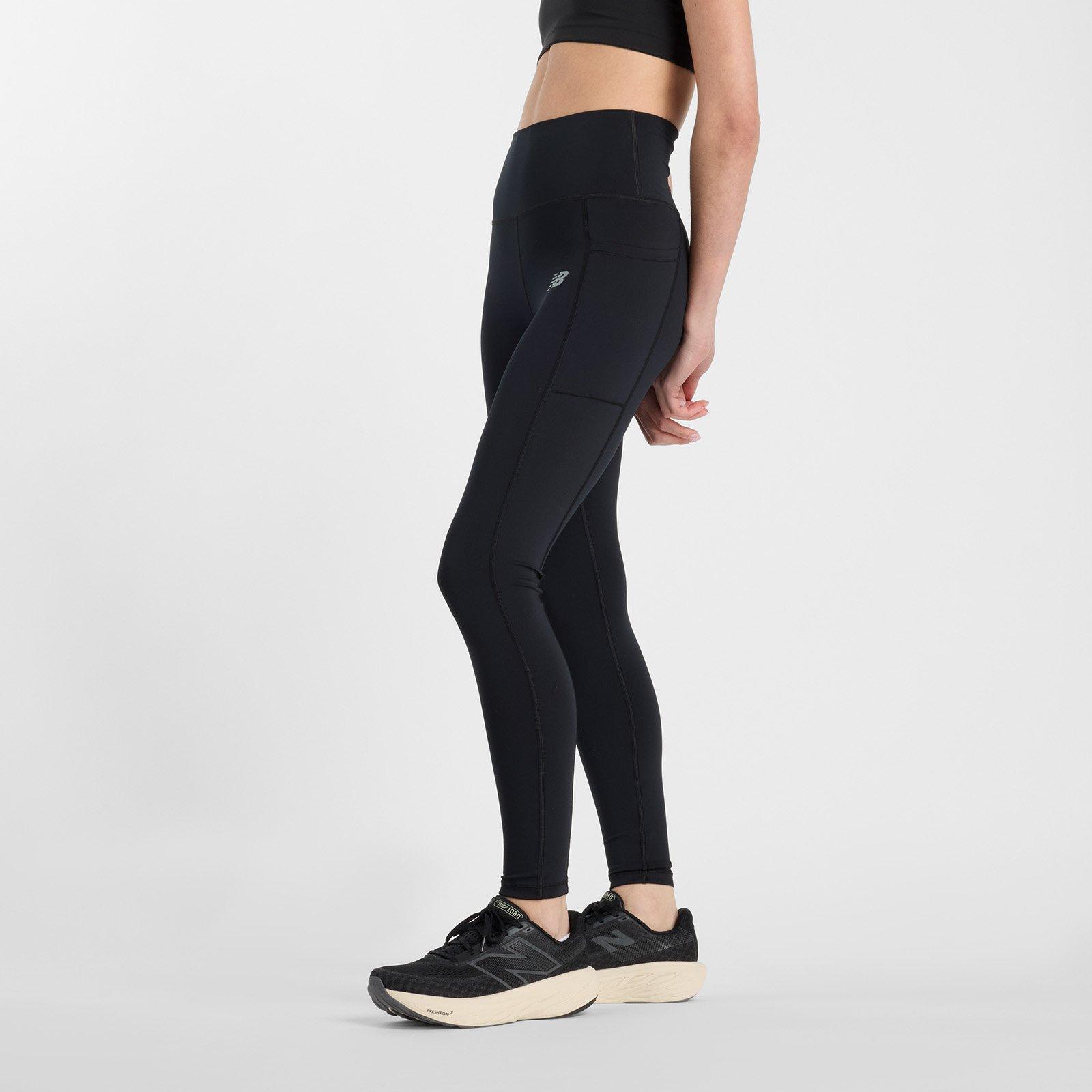 Black - New Balance - NB Sport Pocket Hr Performance Running Tights - 2