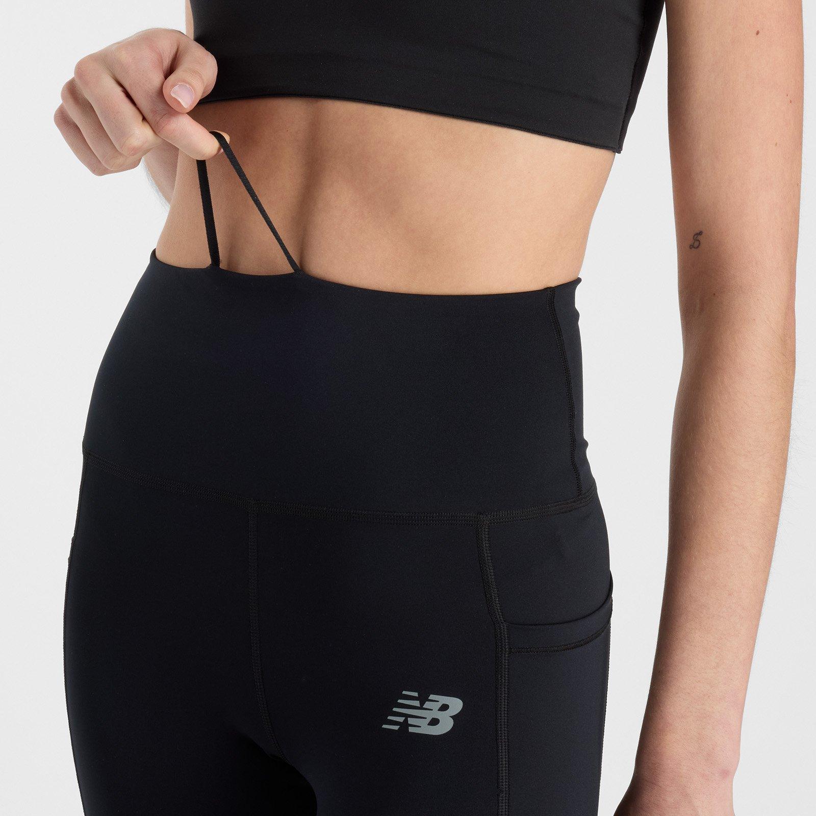 Black - New Balance - NB Sport Pocket Hr Performance Running Tights - 4