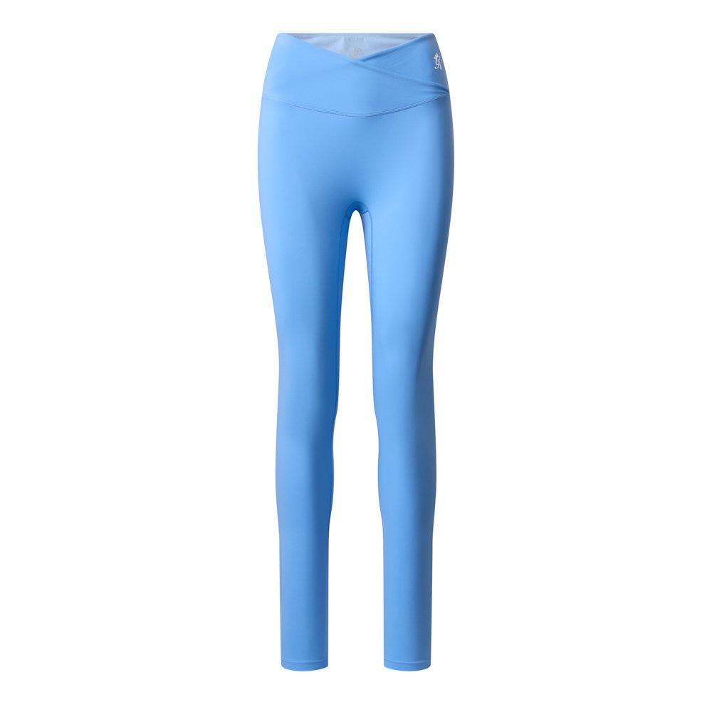 Blue Cotton - Gym King - Gym King 365 Wrap Over Legging - Blue Cotton - 1