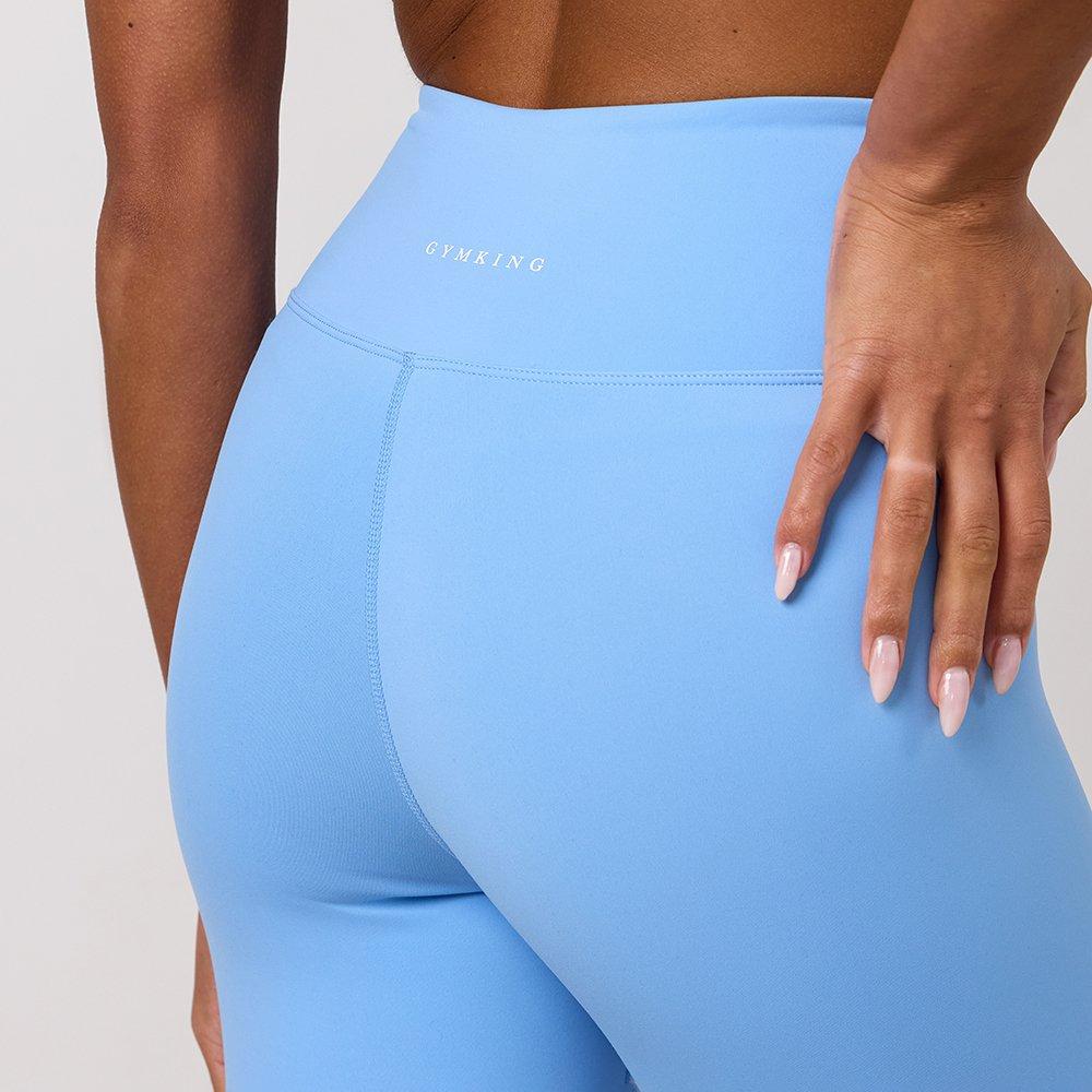Plavi pamuk - Gym King - Gym King 365 Wrap Over Legging - Blue Cotton - 5