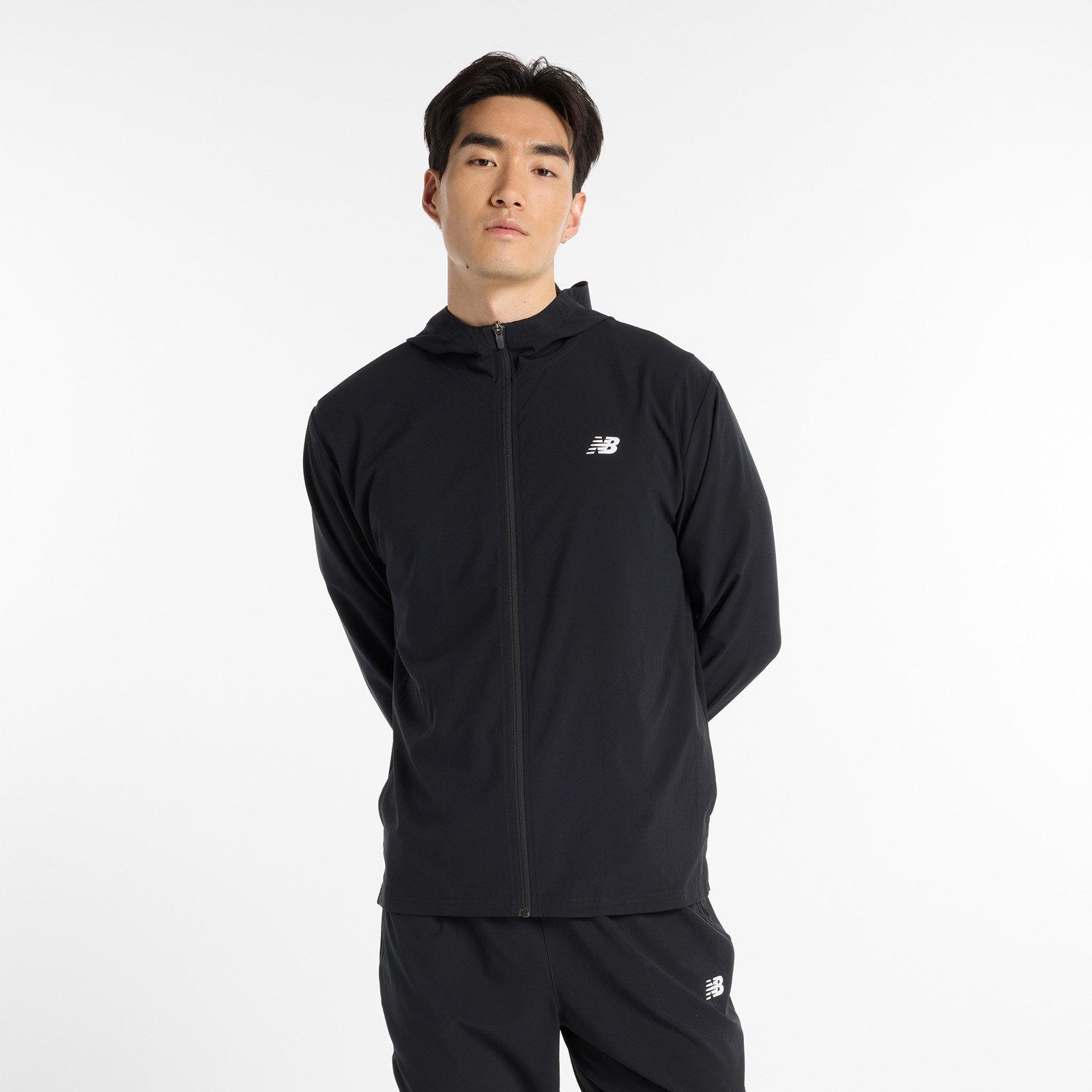 Black - New Balance - Men's Sport Woven Performance Running Jacket - 1