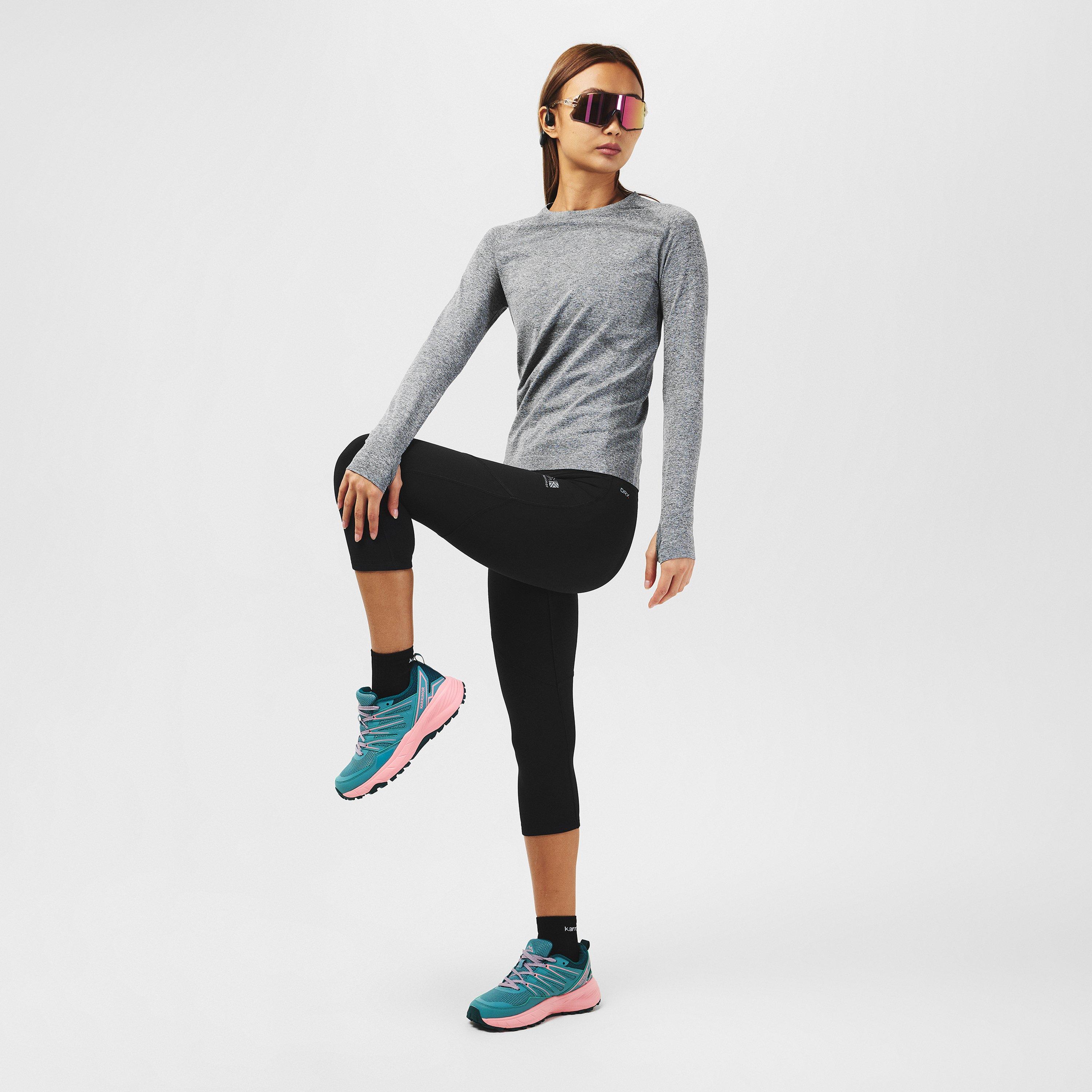 Grey Marl - Karrimor - XLite Womens Running Long Sleeve Top - 7