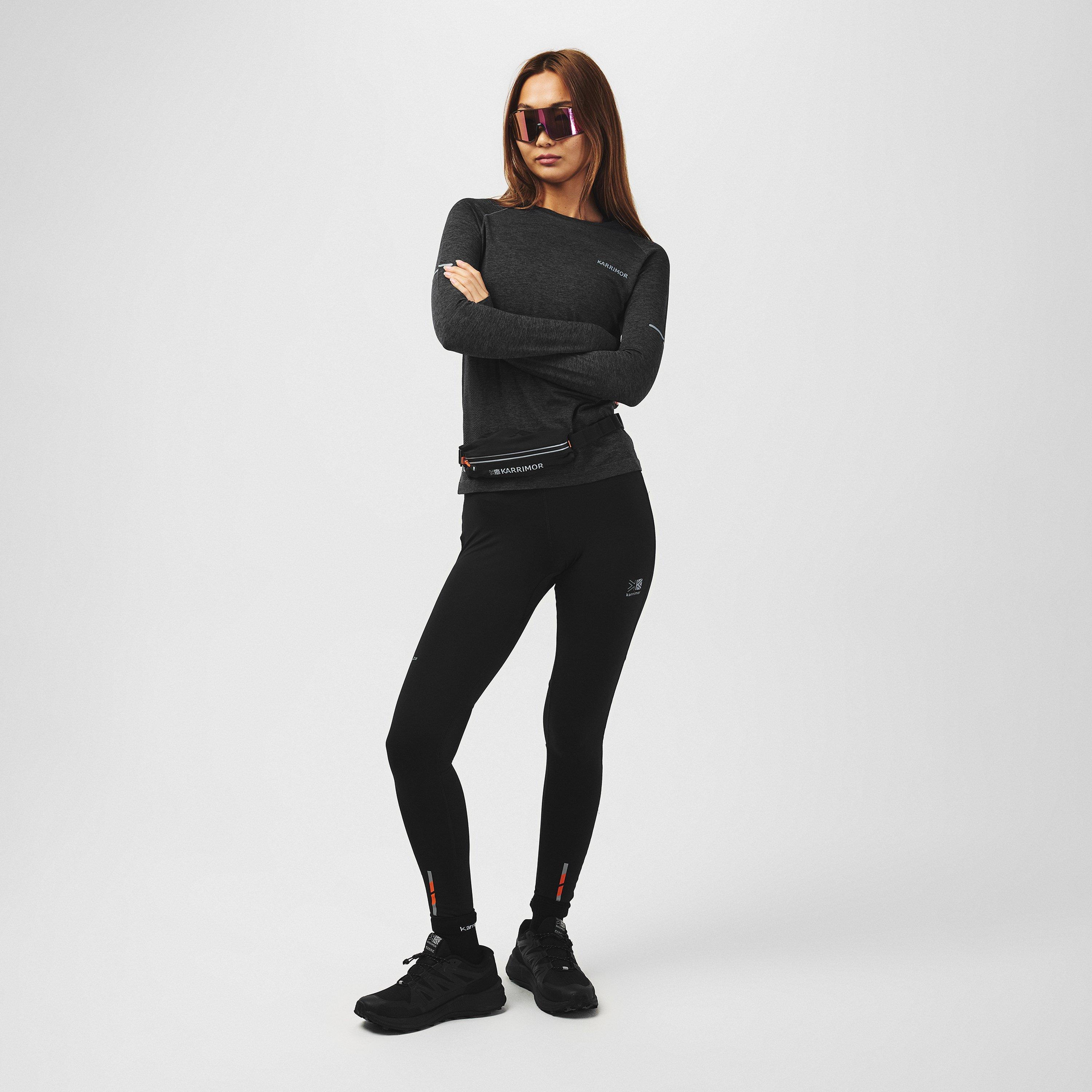 Black Marl - Karrimor - XLite Womens Running Long Sleeve Top - 7