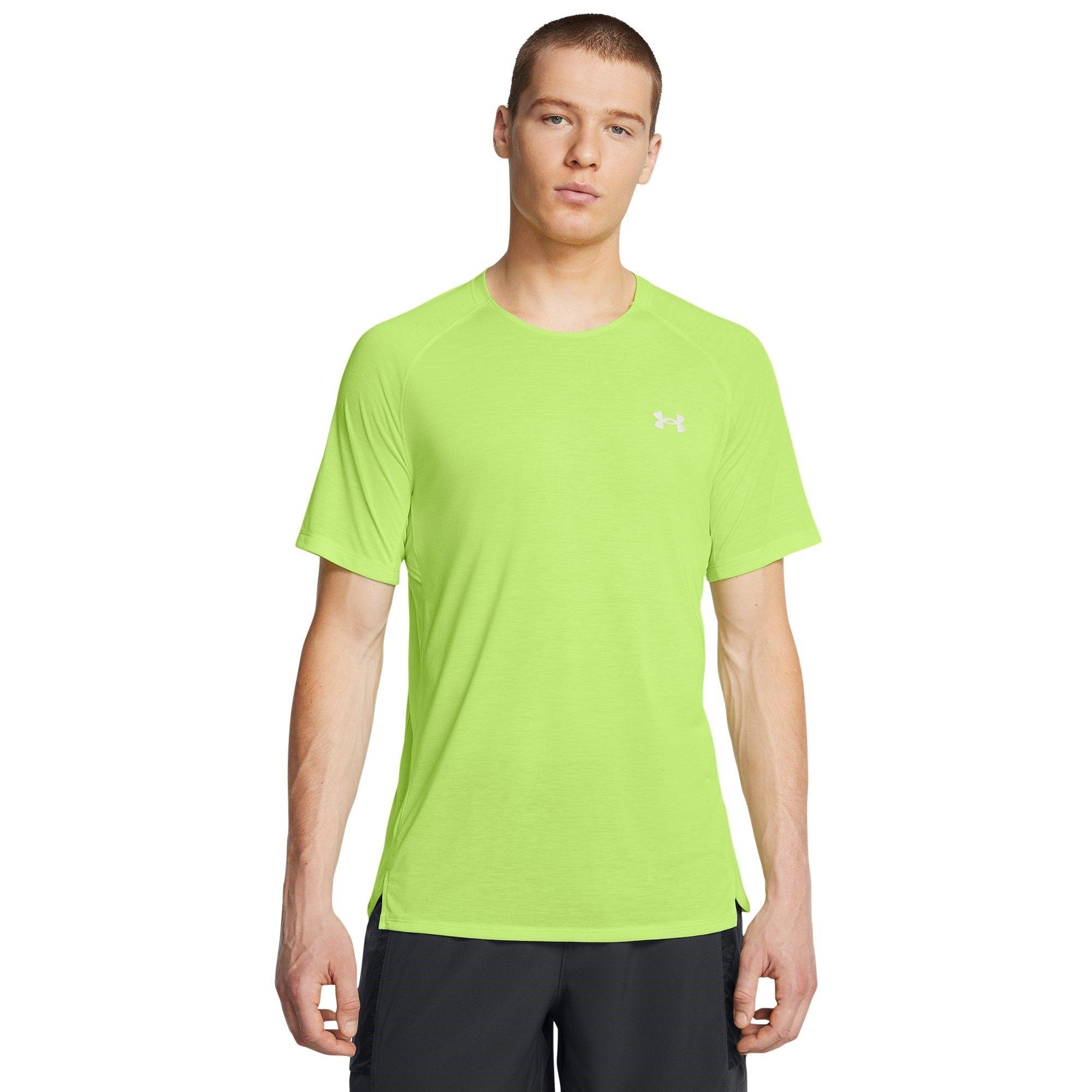 Green - Under Armour - Short-Sleeve Performance Running Top - 2