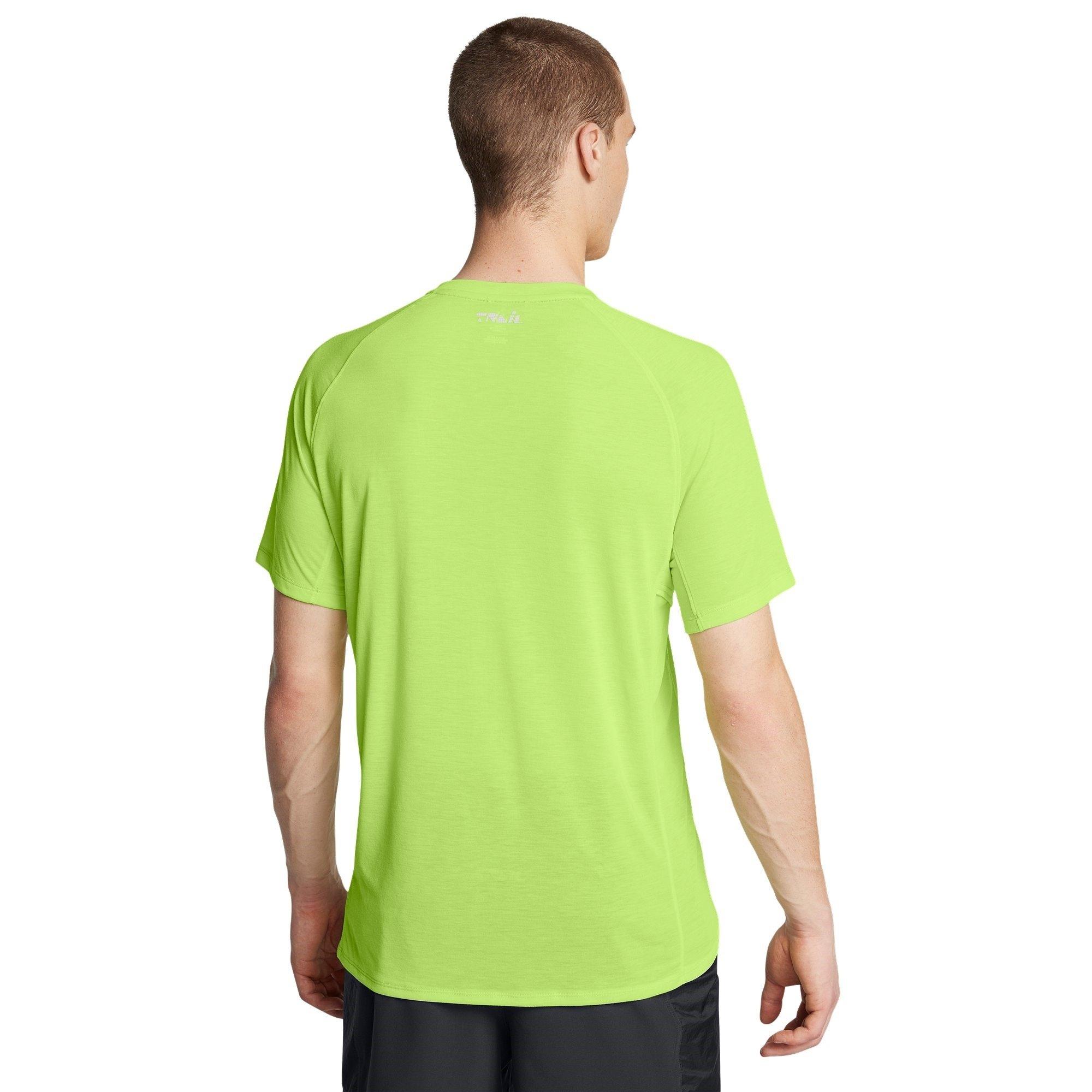 Green - Under Armour - Short-Sleeve Performance Running Top - 3