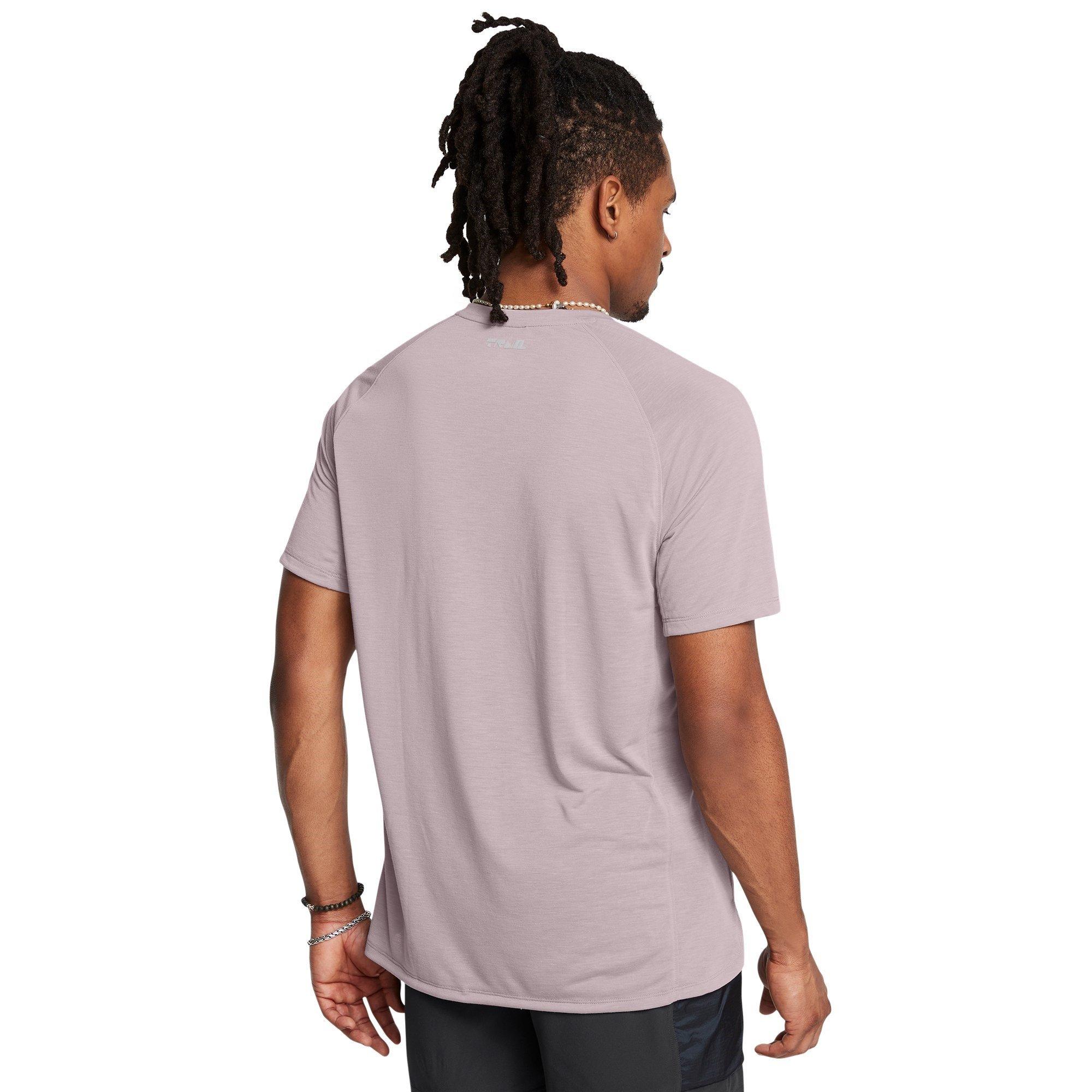 Gray - Under Armour - Short-Sleeve Performance Running Top - 3