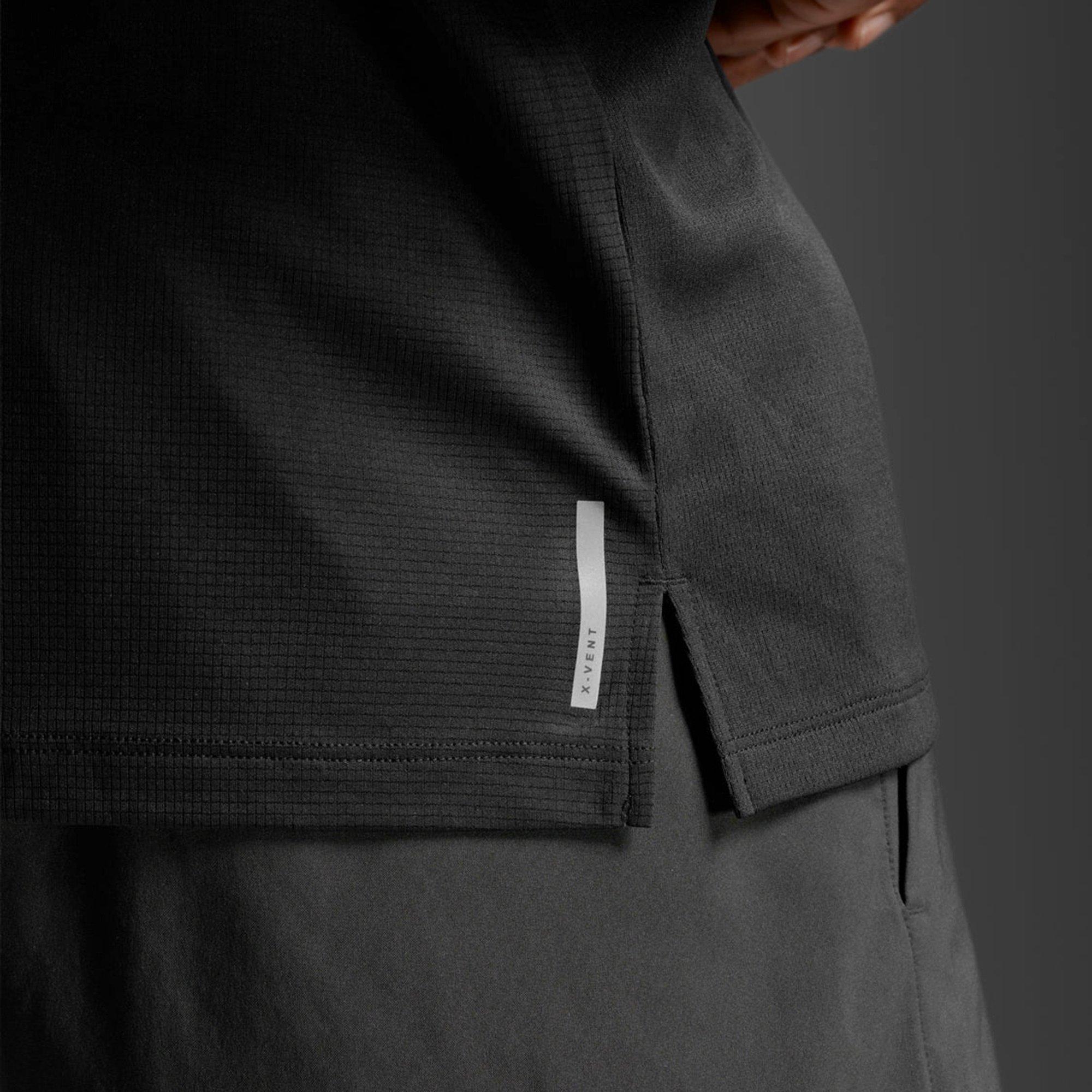 Black/Silver - 2XU - Men's Aero Mesh Performance Running Vest - 4